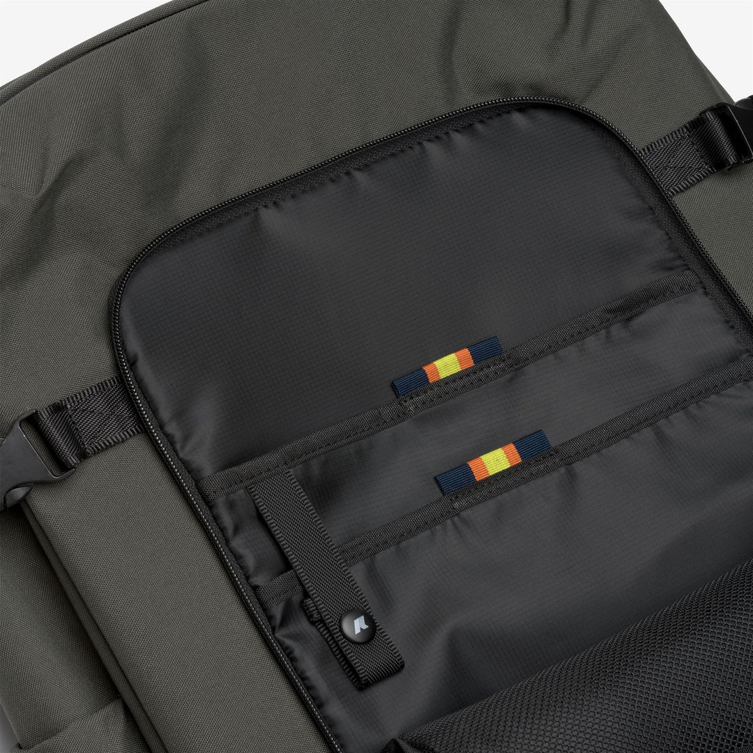 SALOME - Bags - Backpack - UNISEX - GREEN BLACKISH