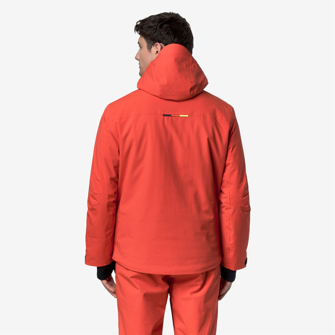 Jackets_MAN_LESARCS 2L TWILL_Mid_Orange Fiesta - DressedFrontDouble