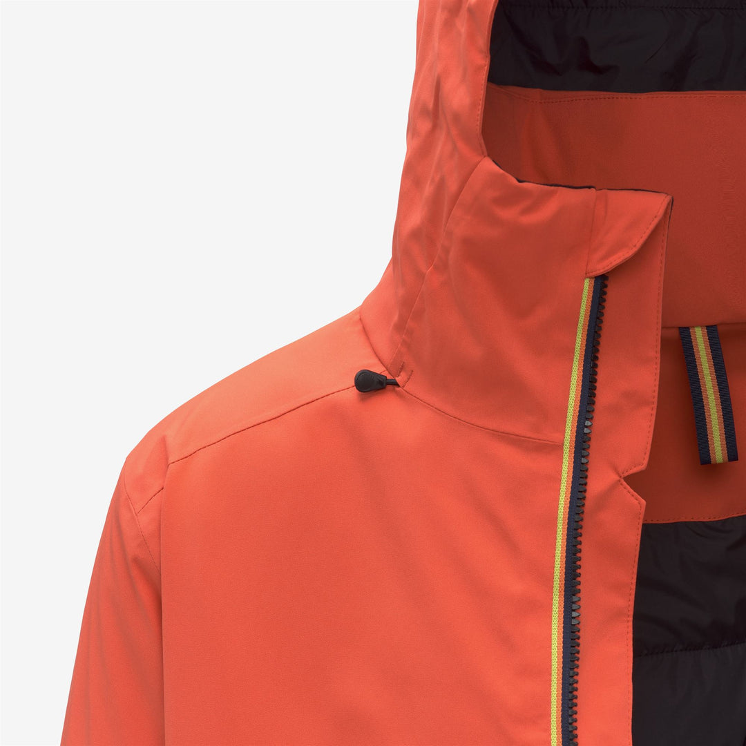 Jackets_MAN_LESARCS 2L TWILL_Mid_Orange Fiesta - DressedFront