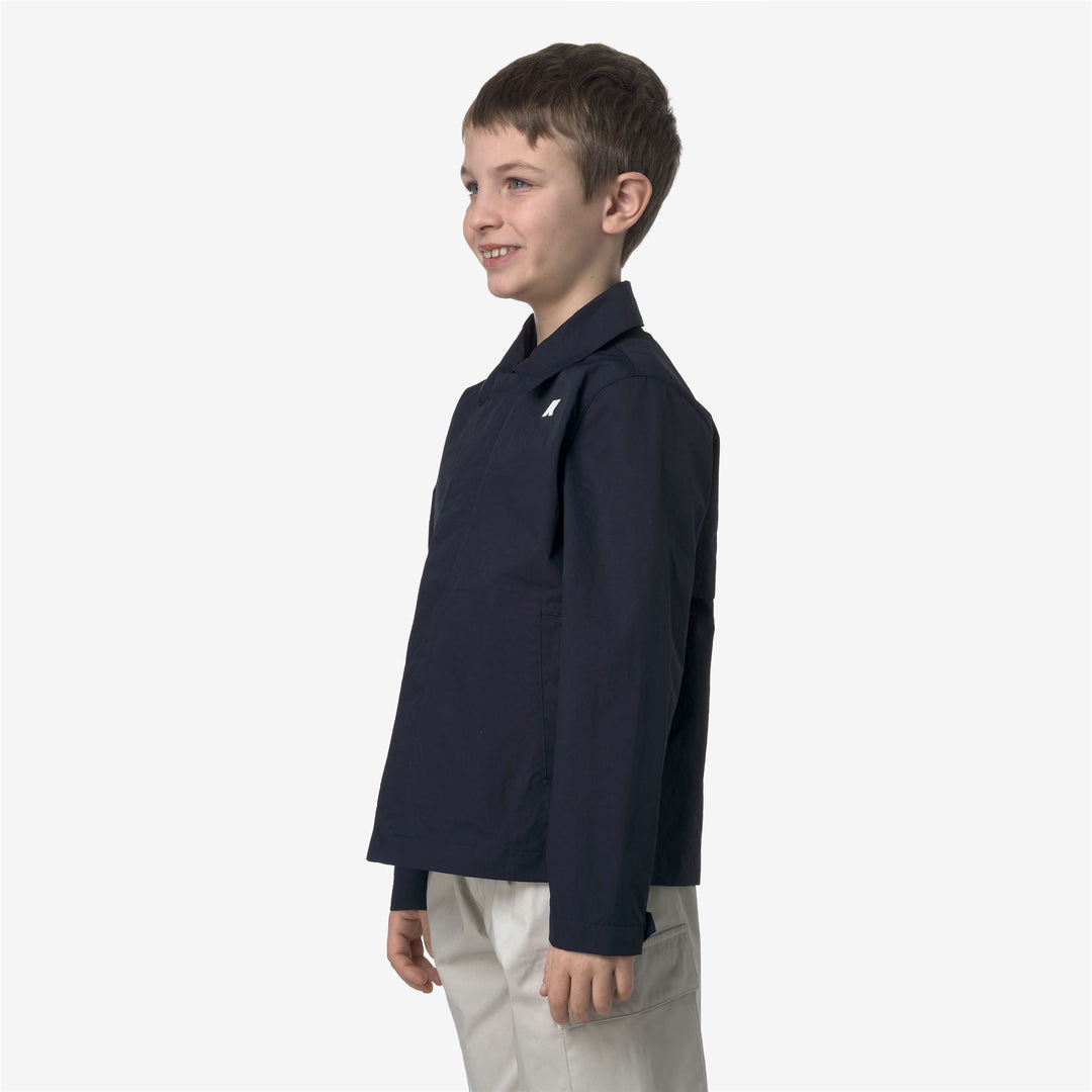 P. BROEN COTTON NYLON - Jackets - Mid - BOY - BLUE DEPTH