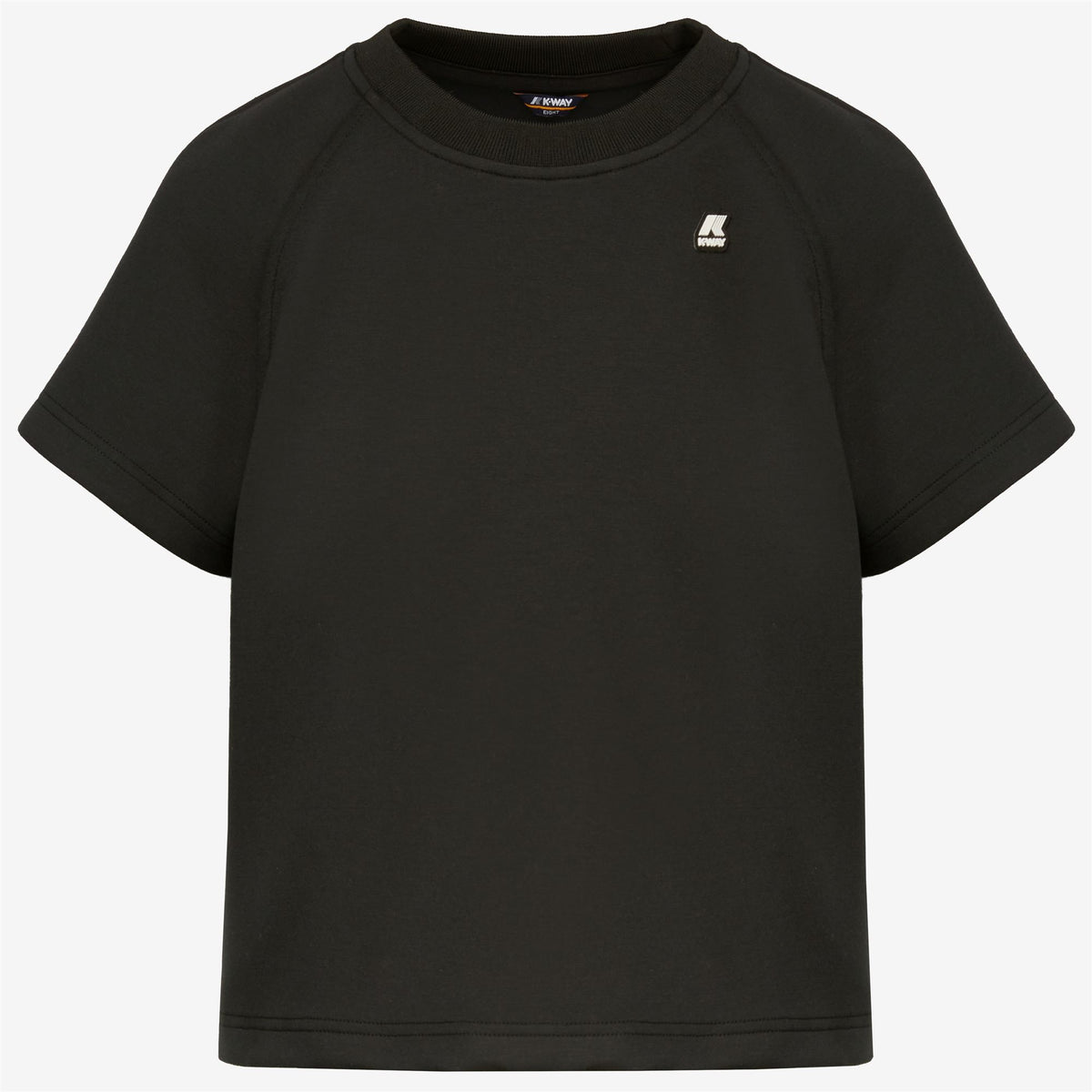 T-Shirts & Top_WOMAN_GUENDALINE LIGHT SPACER_T-Shirt_Black Pure - Commercial 1