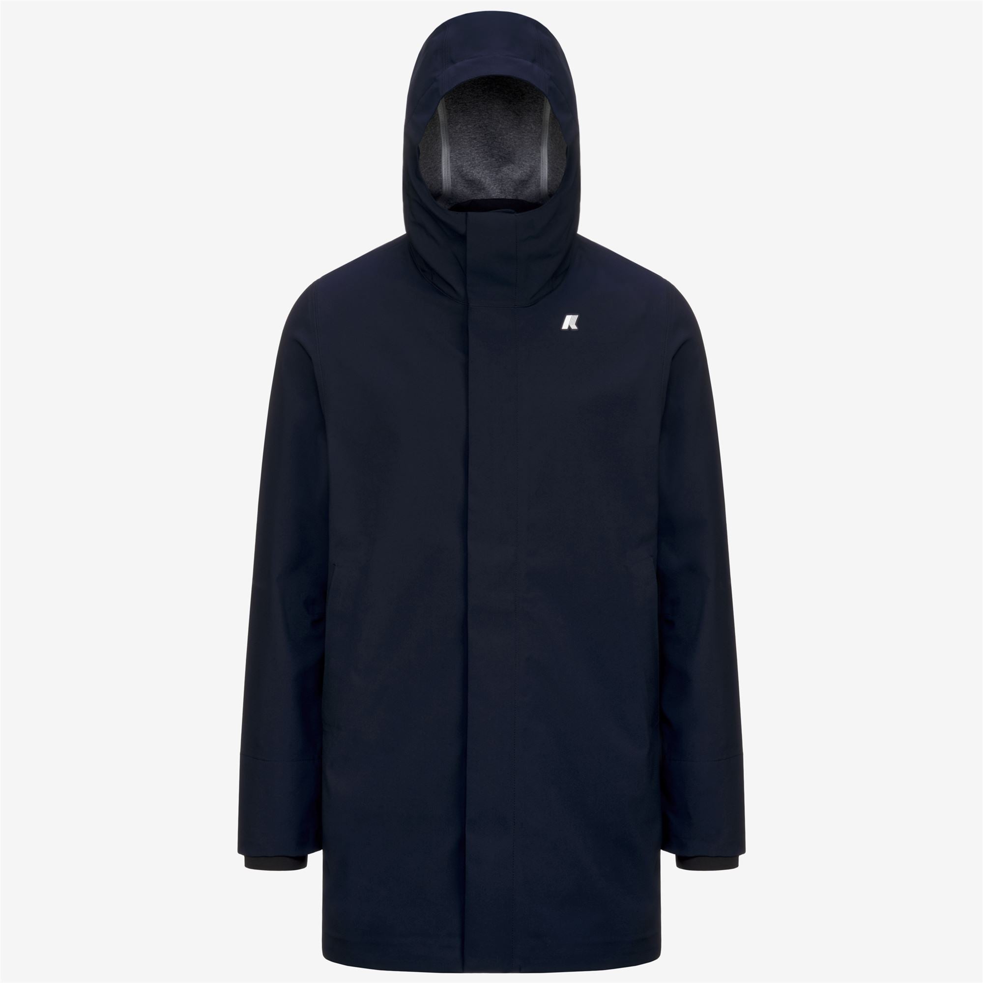 Jackets_MAN_TOMMY BONDED JERSEY_3/4 Length_Blue Depth - Commercial 1