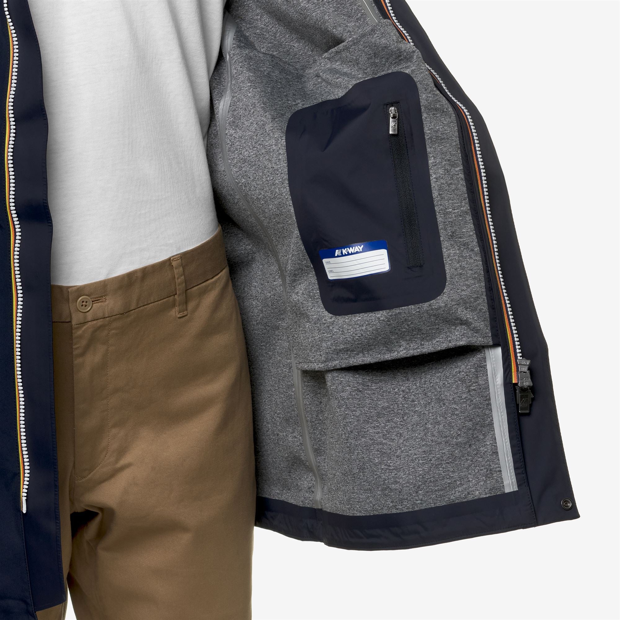 Jackets_MAN_TOMMY BONDED JERSEY_3/4 Length_Blue Depth - Commercial 7