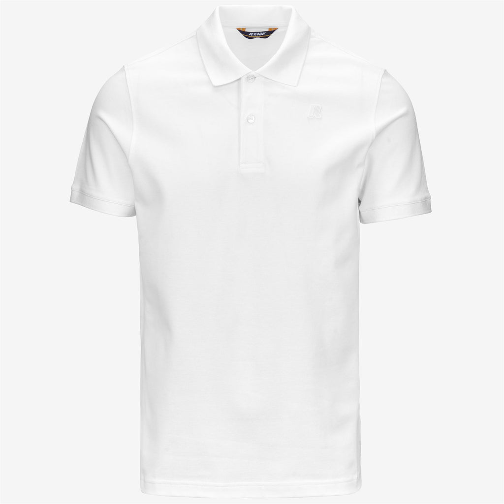 Polo Shirts_MAN_AMEDEE PIQUE_Polo_White - Commercial 1