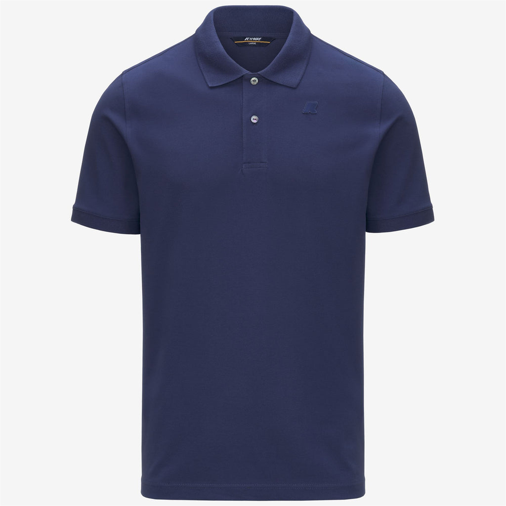 Polo Shirts_MAN_AMEDEE PIQUE_Polo_Blue Deep Cobalt - Commercial 1