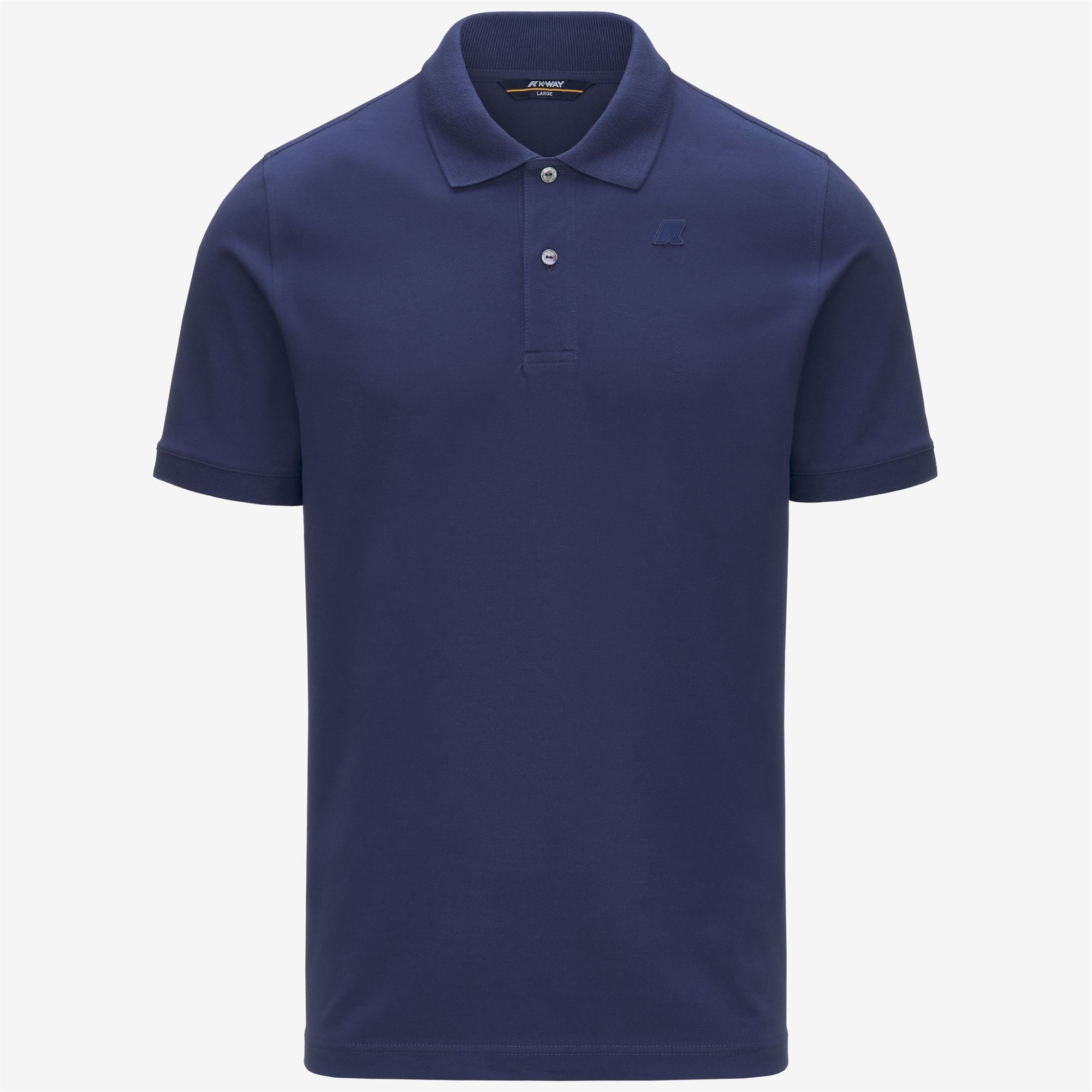 Polo Shirts_MAN_AMEDEE PIQUE_Polo_Blue Deep Cobalt - Commercial 1