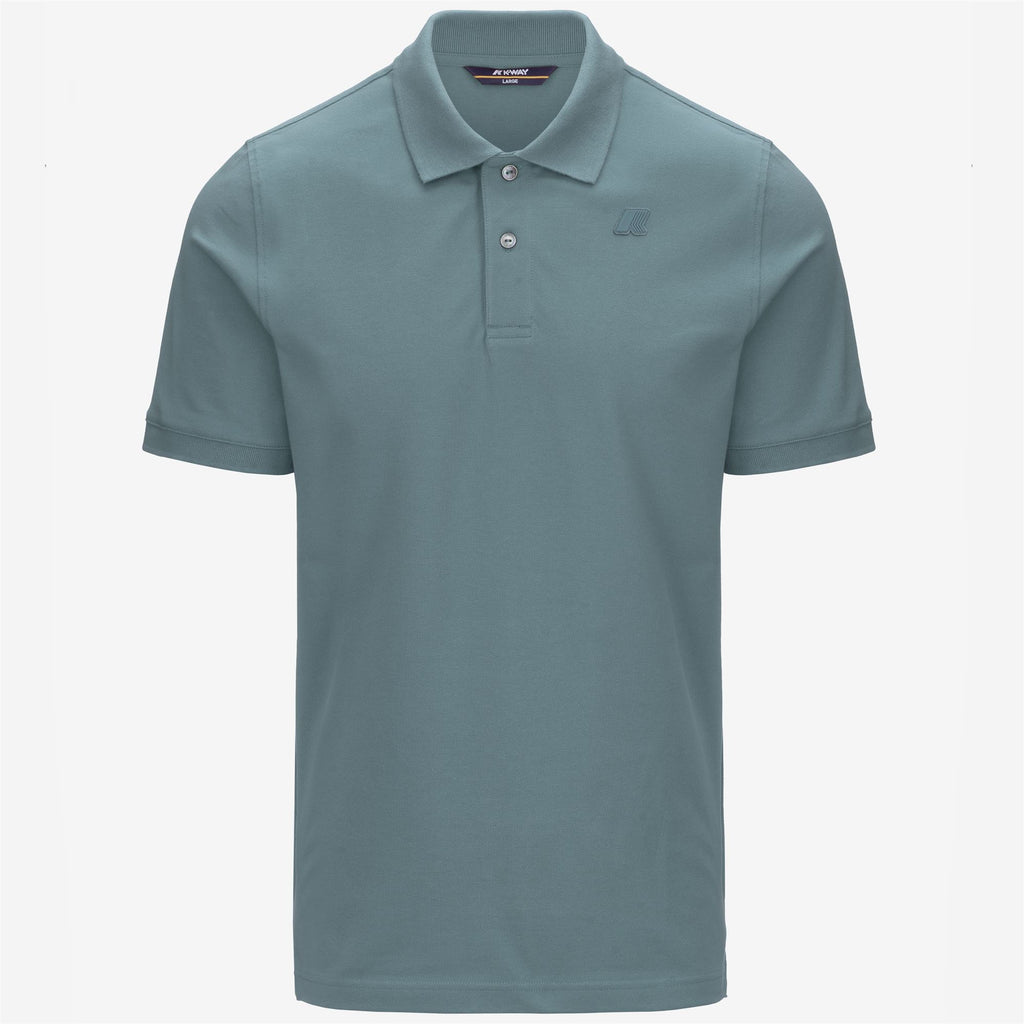 Polo Shirts_MAN_AMEDEE PIQUE_Polo_Green Iron - Commercial 1