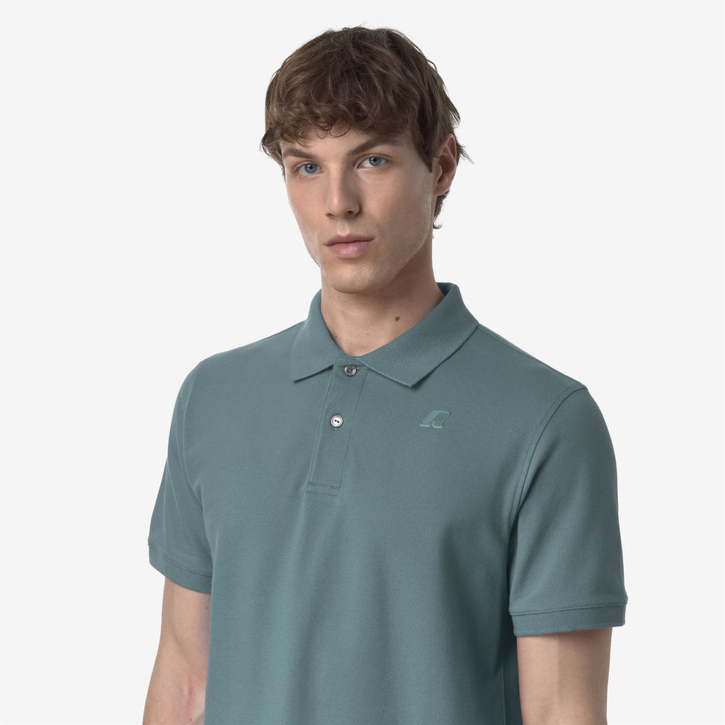 Polo Shirts_MAN_AMEDEE PIQUE_Polo_Green Iron - Commercial 7