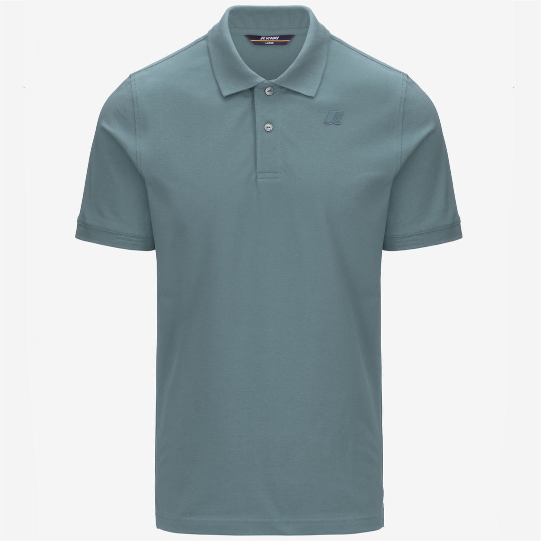 Polo Shirts_MAN_AMEDEE PIQUE_Polo_Green Iron - Photo