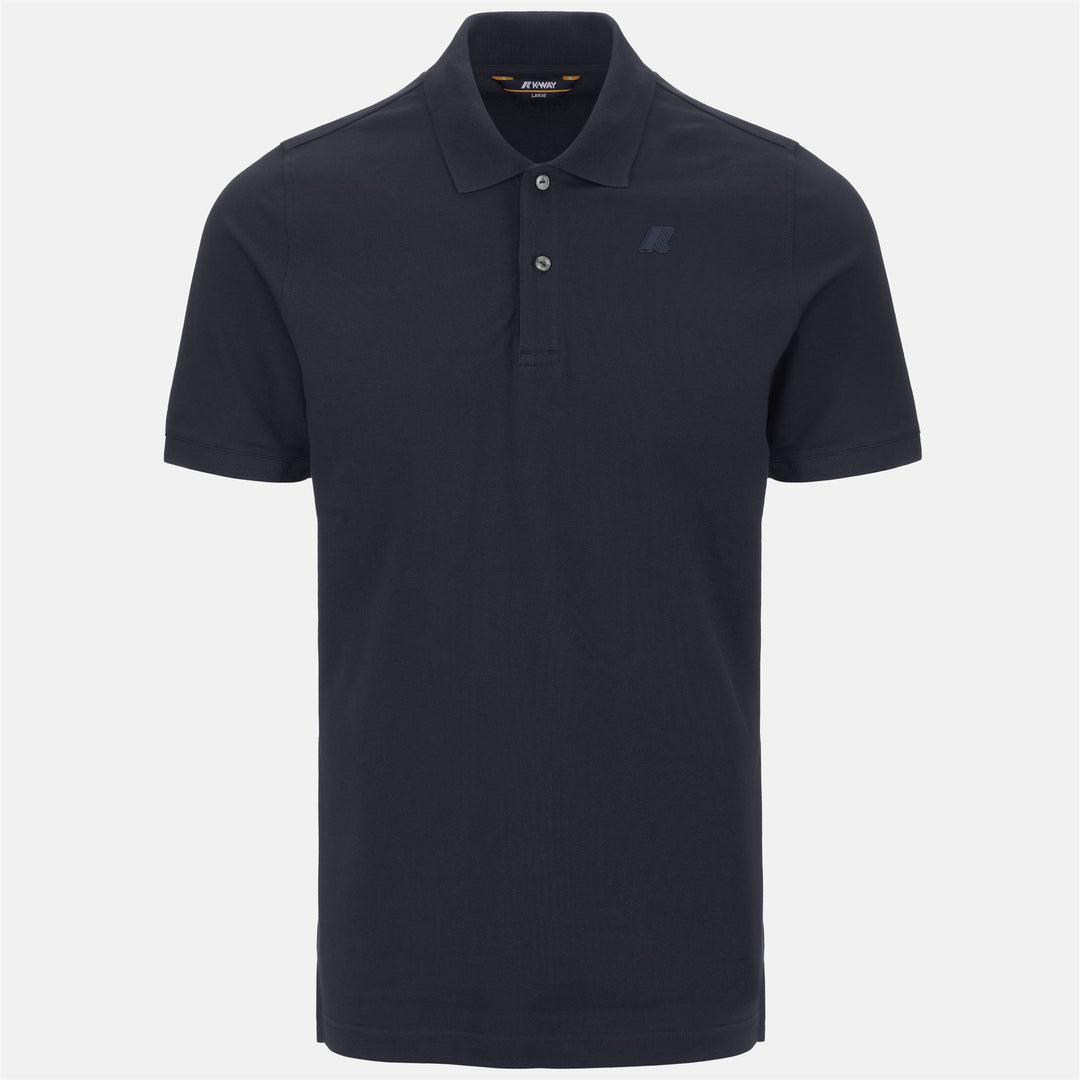 Polo Shirts_MAN_AMEDEE PIQUE_Polo_Blue Depth - Photo