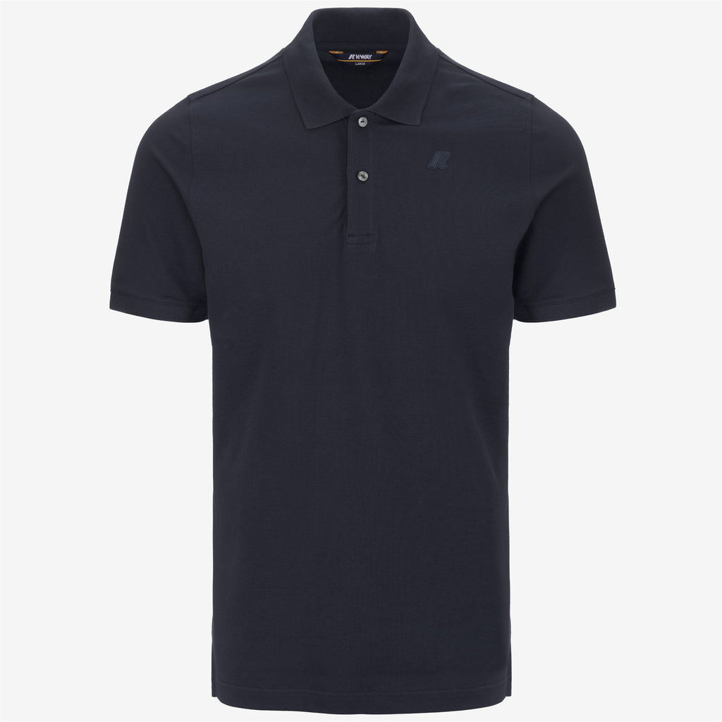 Polo Shirts_MAN_AMEDEE PIQUE_Polo_Blue Depth - Commercial 1