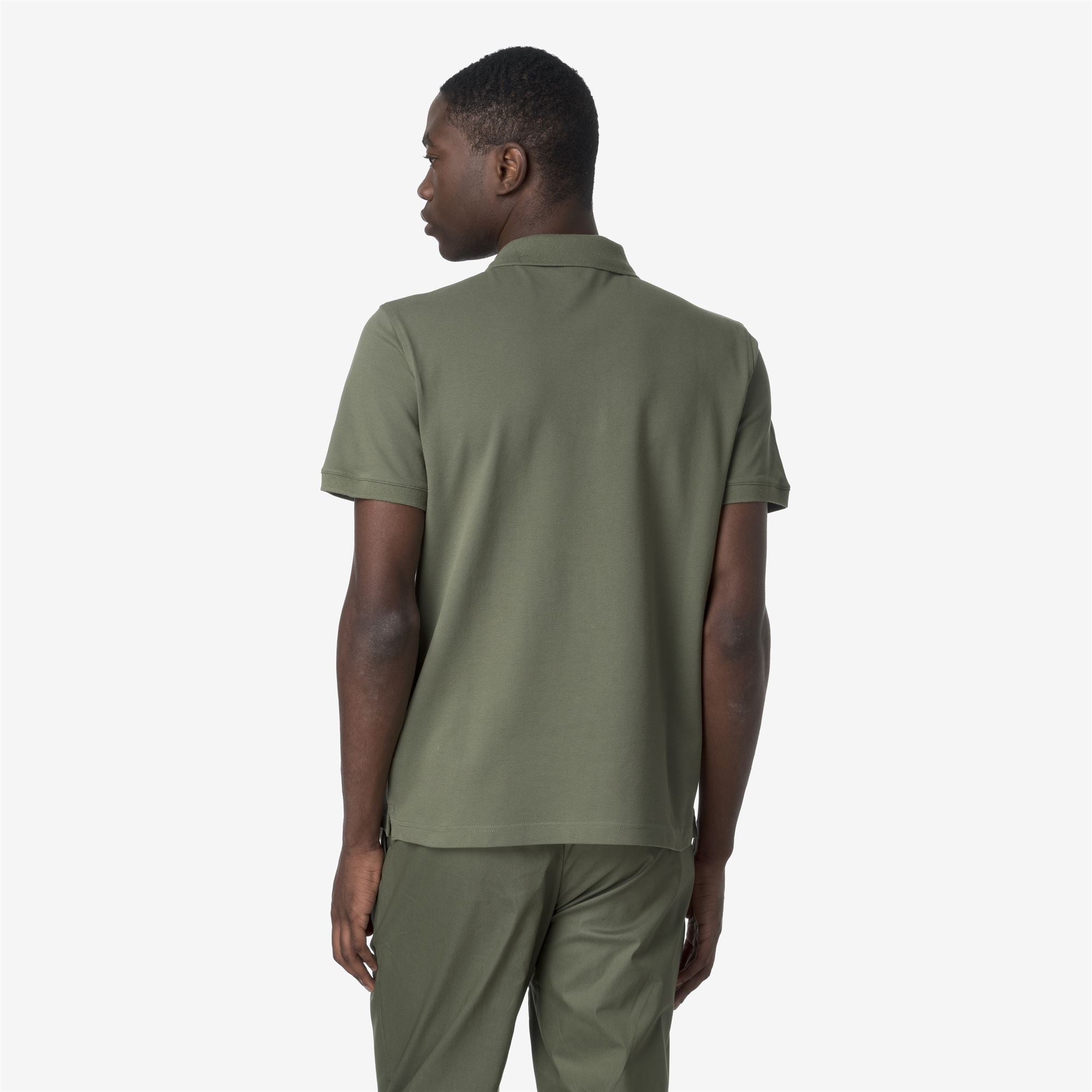 Polo Shirts_MAN_AMEDEE PIQUE_Polo_Green Lichen - Commercial 6
