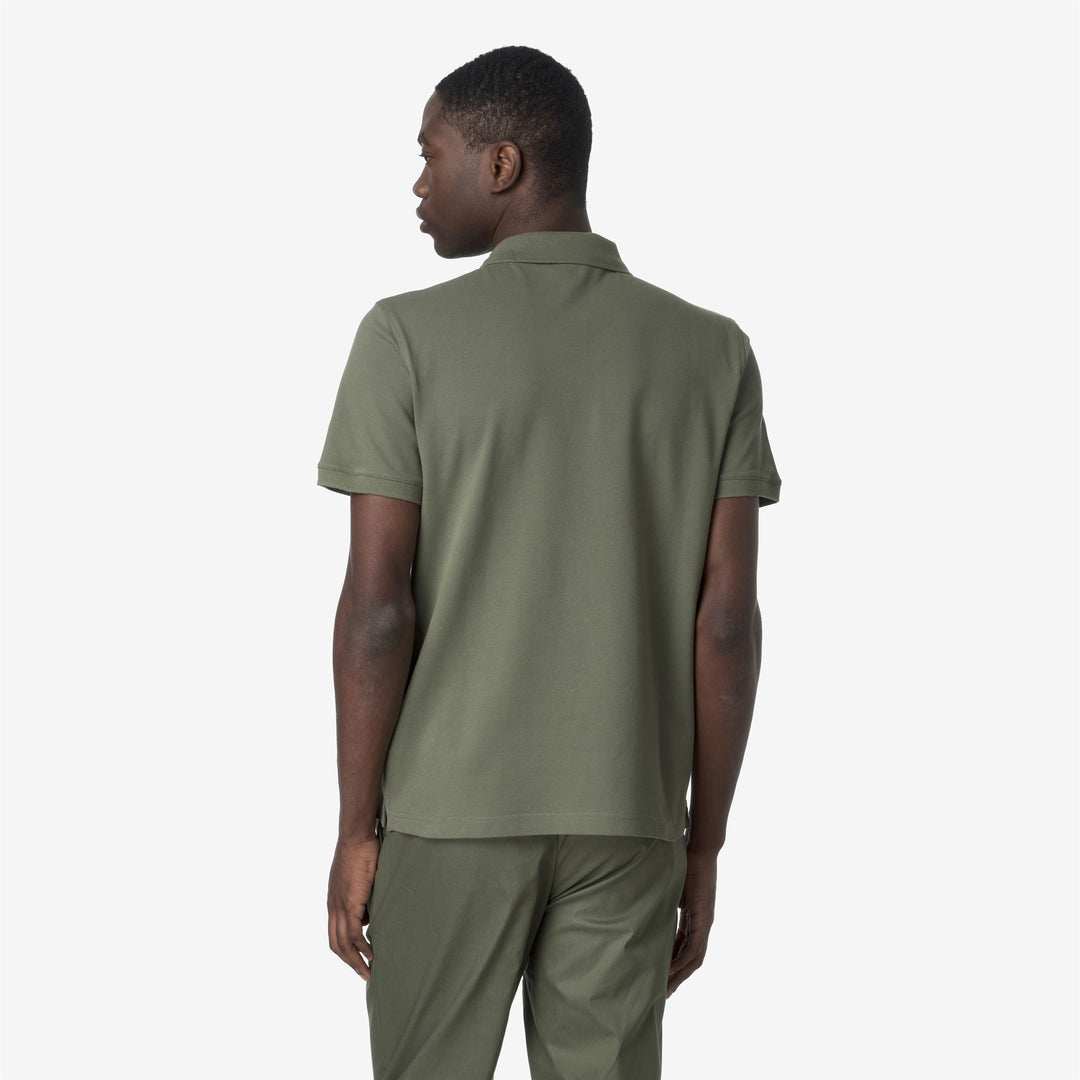 AMEDEE PIQUE - Polo Shirts - Polo - MAN - GREEN LICHEN