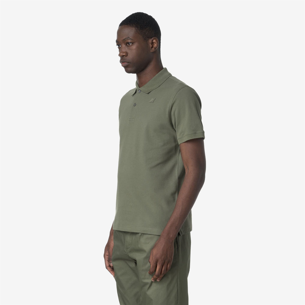 Polo Shirts_MAN_AMEDEE PIQUE_Polo_Green Lichen - Commercial 5