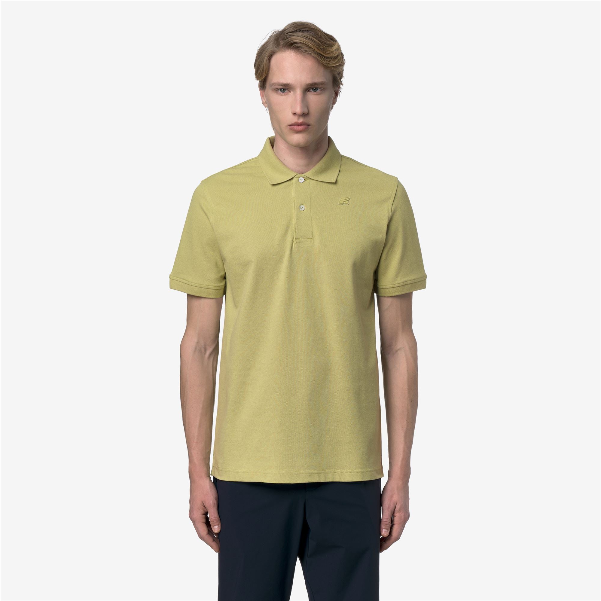 Polo Shirts_MAN_AMEDEE PIQUE_Polo_Green Moss - Commercial 4