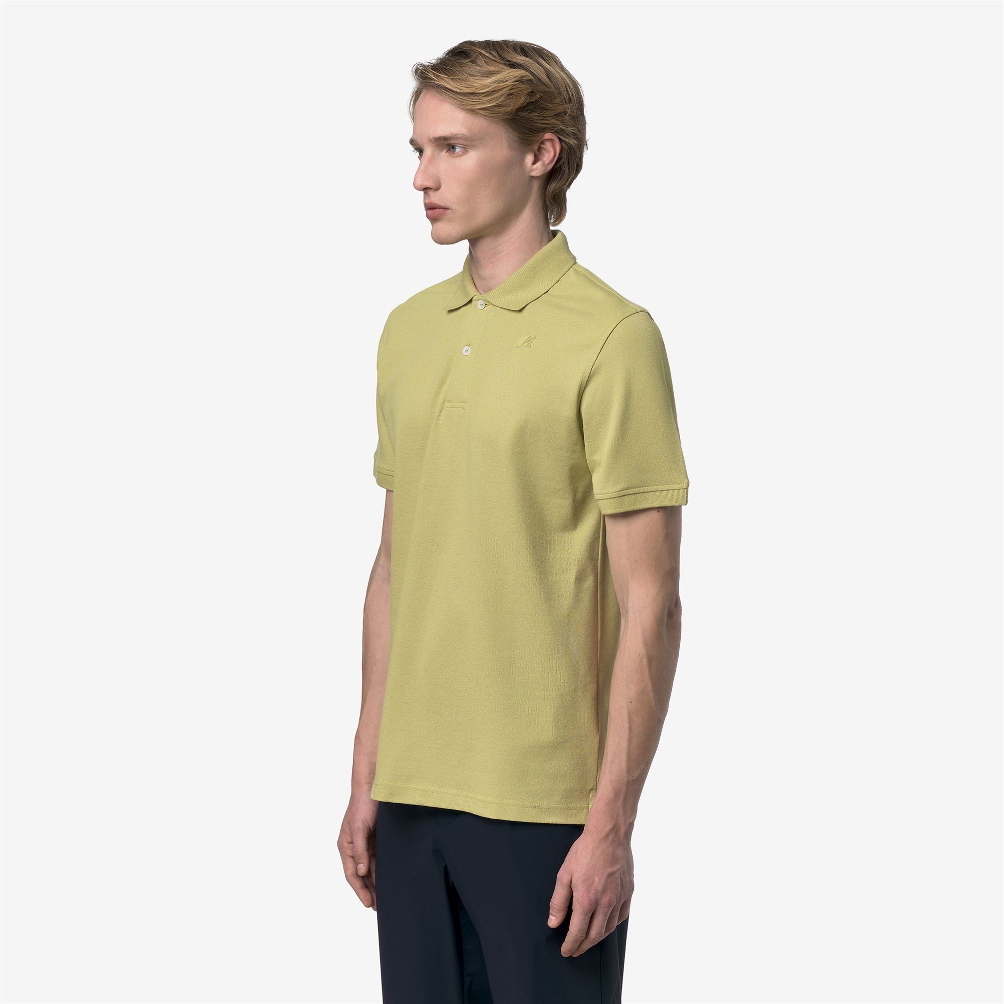 Polo Shirts_MAN_AMEDEE PIQUE_Polo_Green Moss - Commercial 5