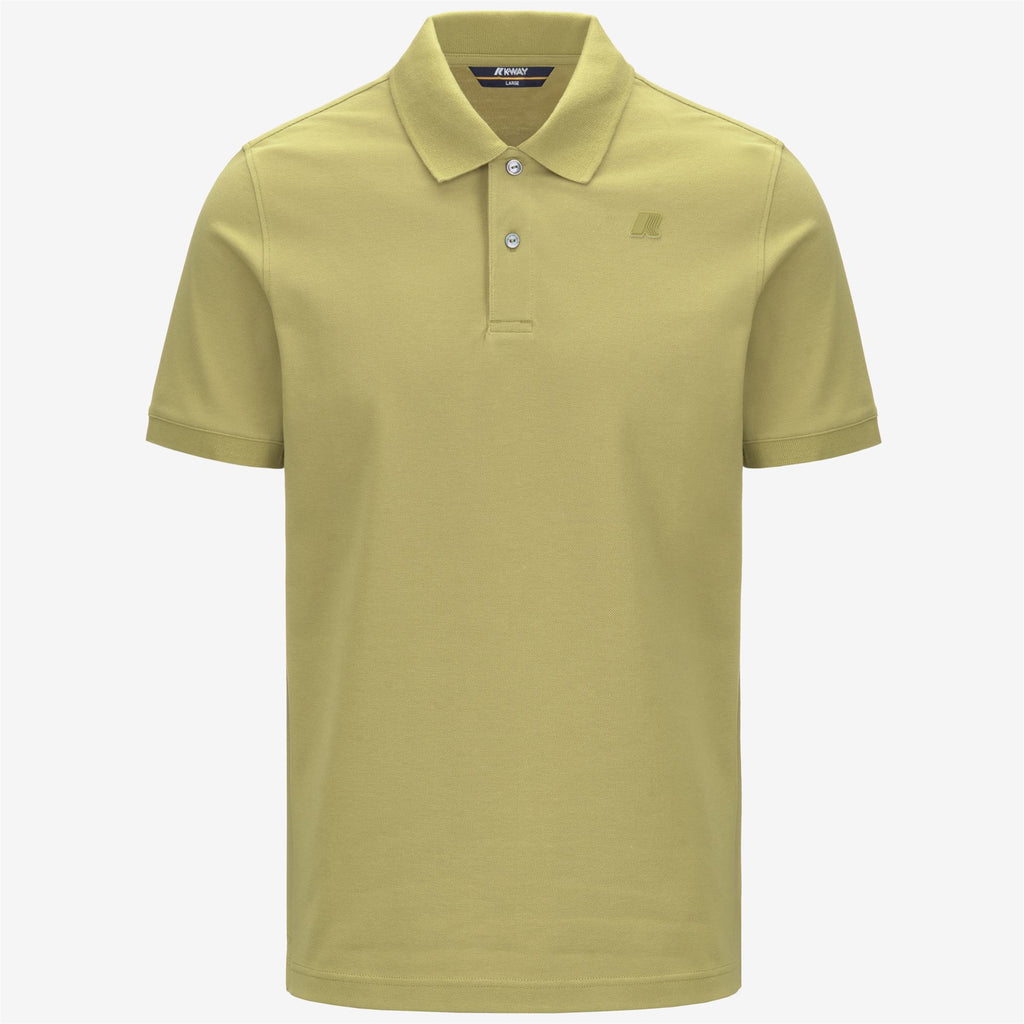 Polo Shirts_MAN_AMEDEE PIQUE_Polo_Green Moss - Commercial 1