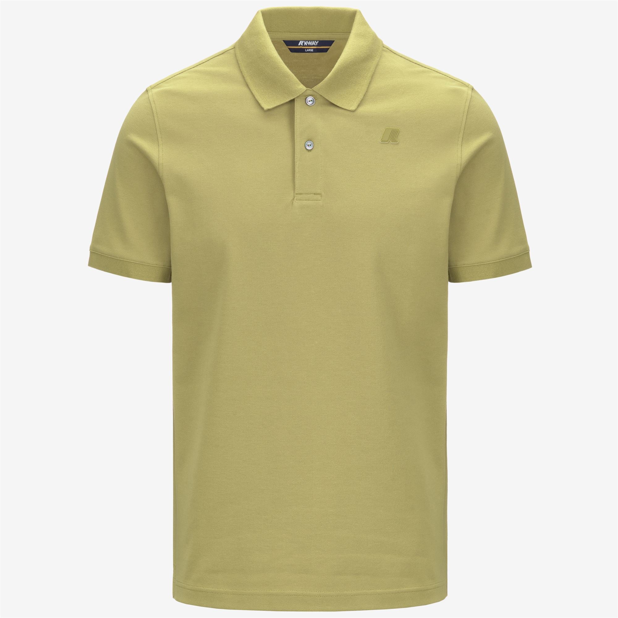 Polo Shirts_MAN_AMEDEE PIQUE_Polo_Green Moss - Commercial 1