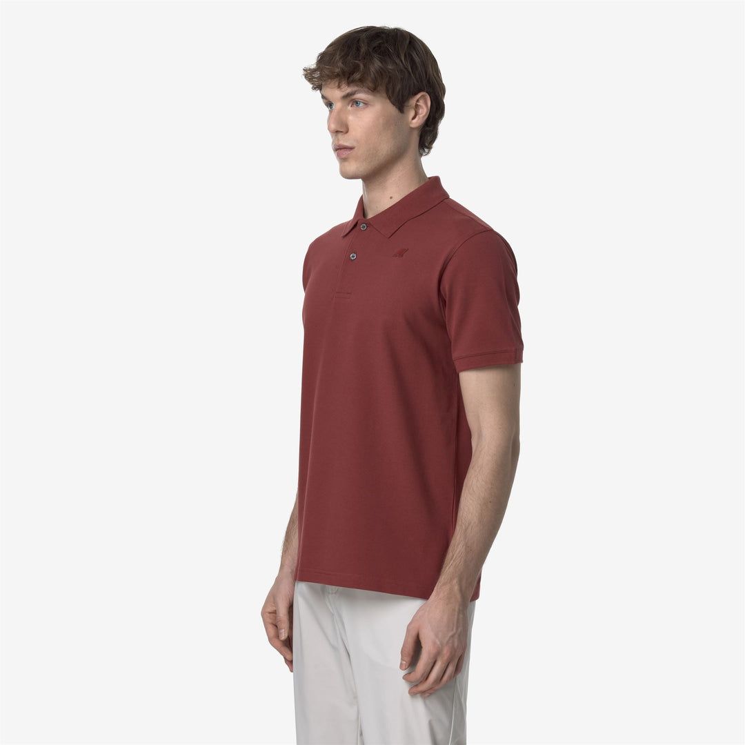 AMEDEE PIQUE - Polo Shirts - Polo - MAN - RED BROWNISH