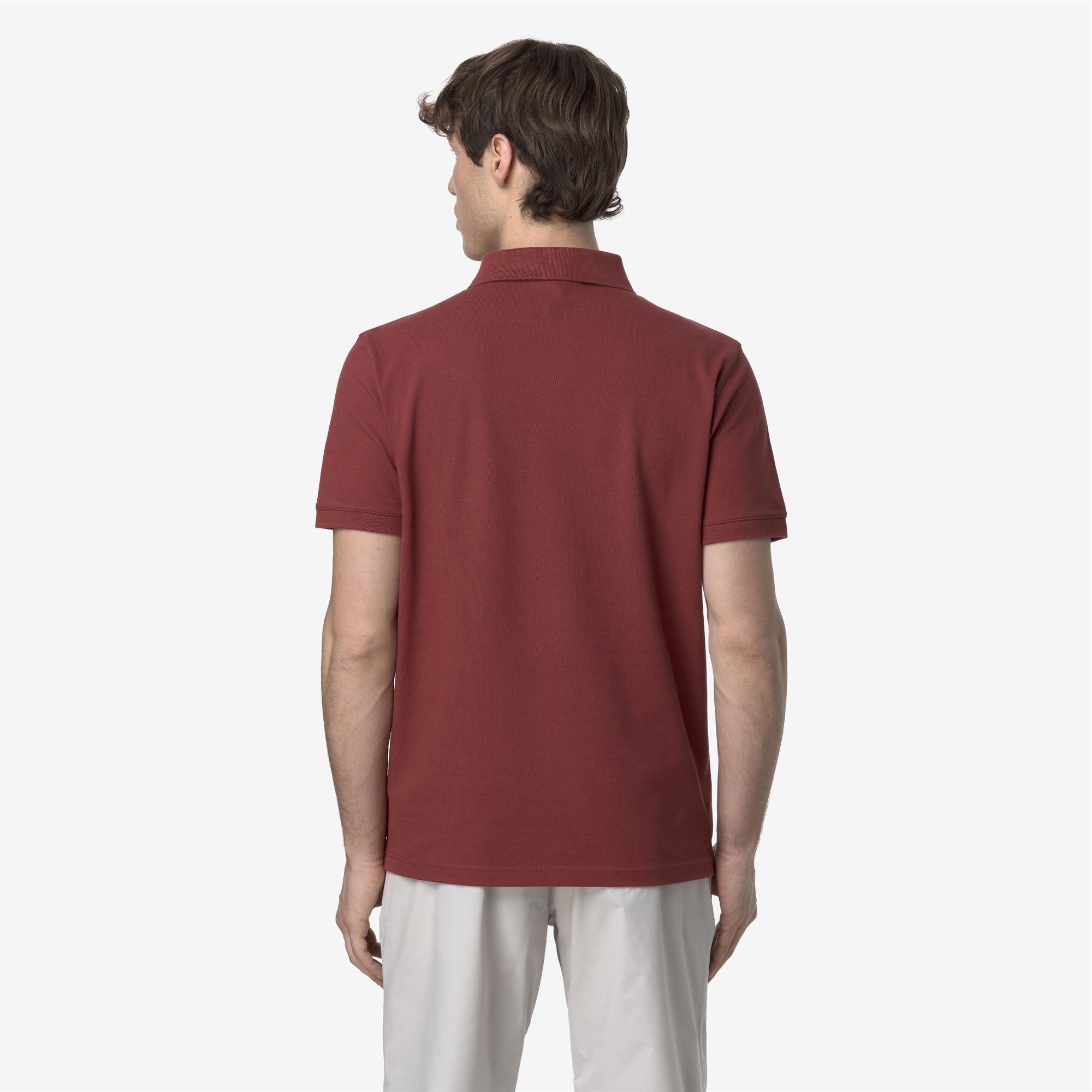 Polo Shirts_MAN_AMEDEE PIQUE_Polo_Red Brownish - Commercial 6