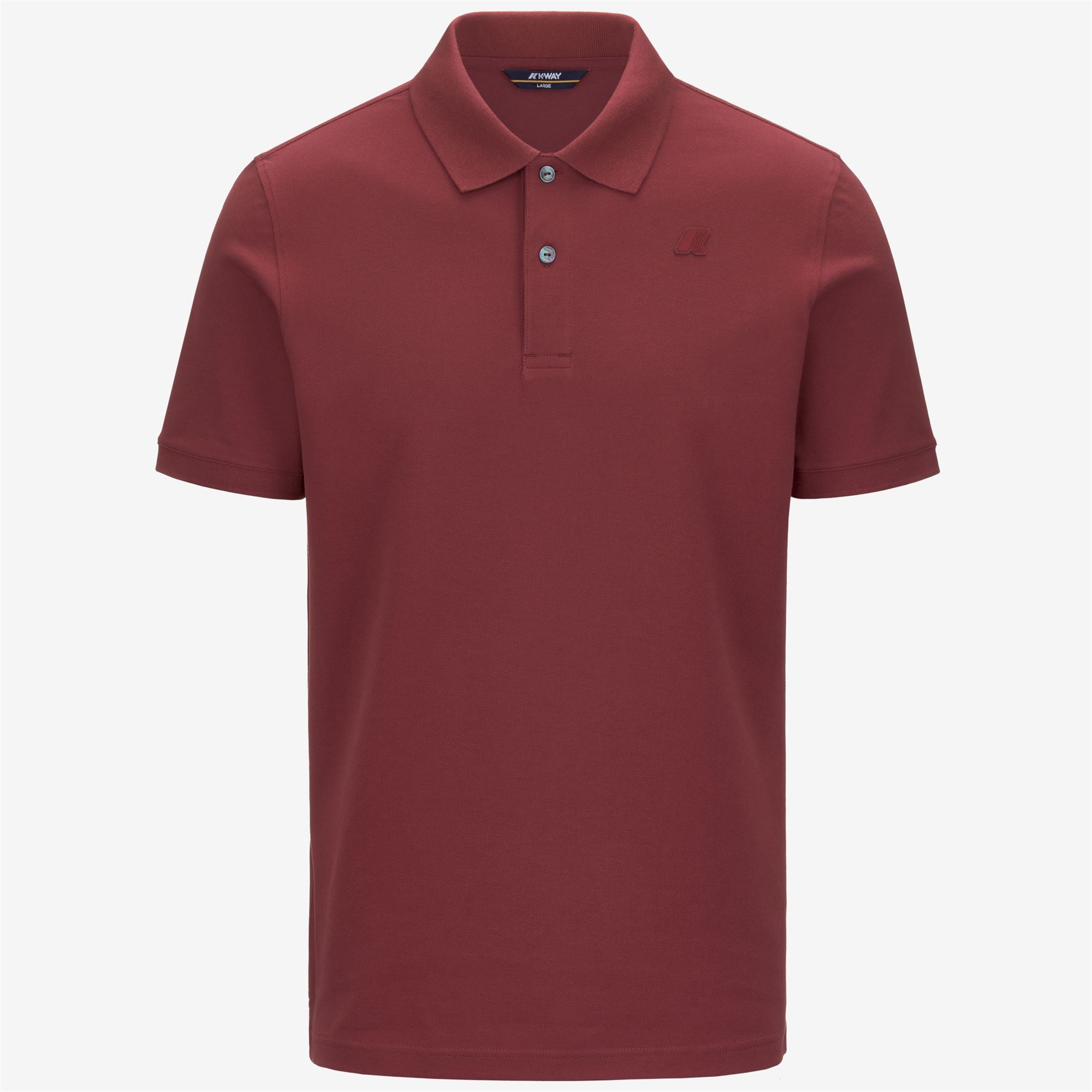 Polo Shirts_MAN_AMEDEE PIQUE_Polo_Red Brownish - Commercial 1