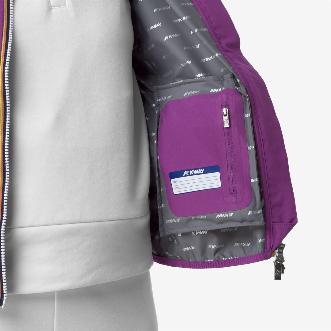 LILY STRETCH DOT - Jackets - Short - WOMAN - VIOLET