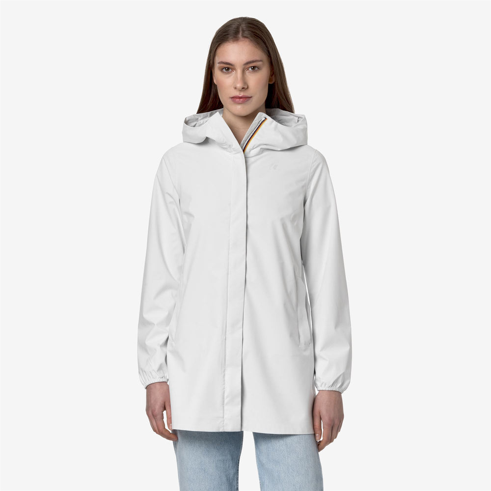 Jackets_WOMAN_SOPHIE STRETCH DOT_Mid_White - DressedBack