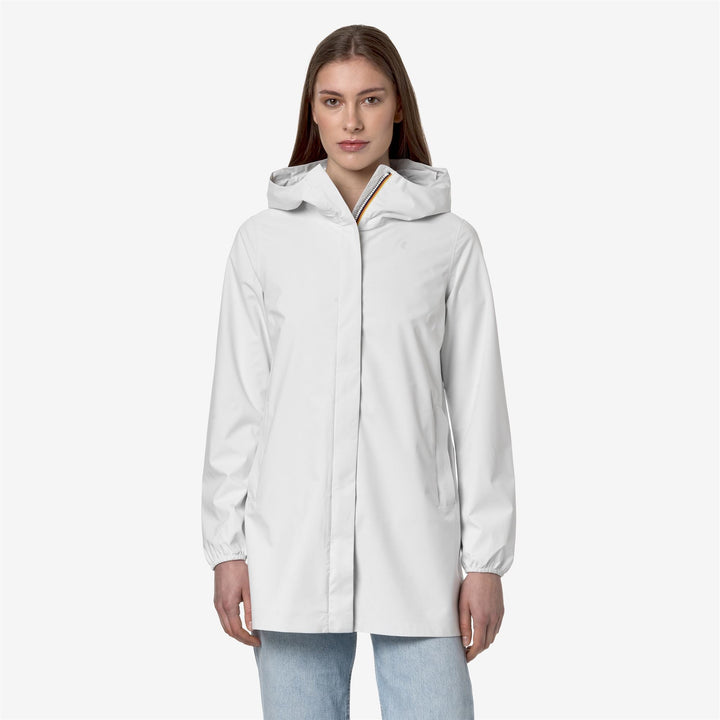 SOPHIE STRETCH DOT - Jackets - Mid - WOMAN - WHITE