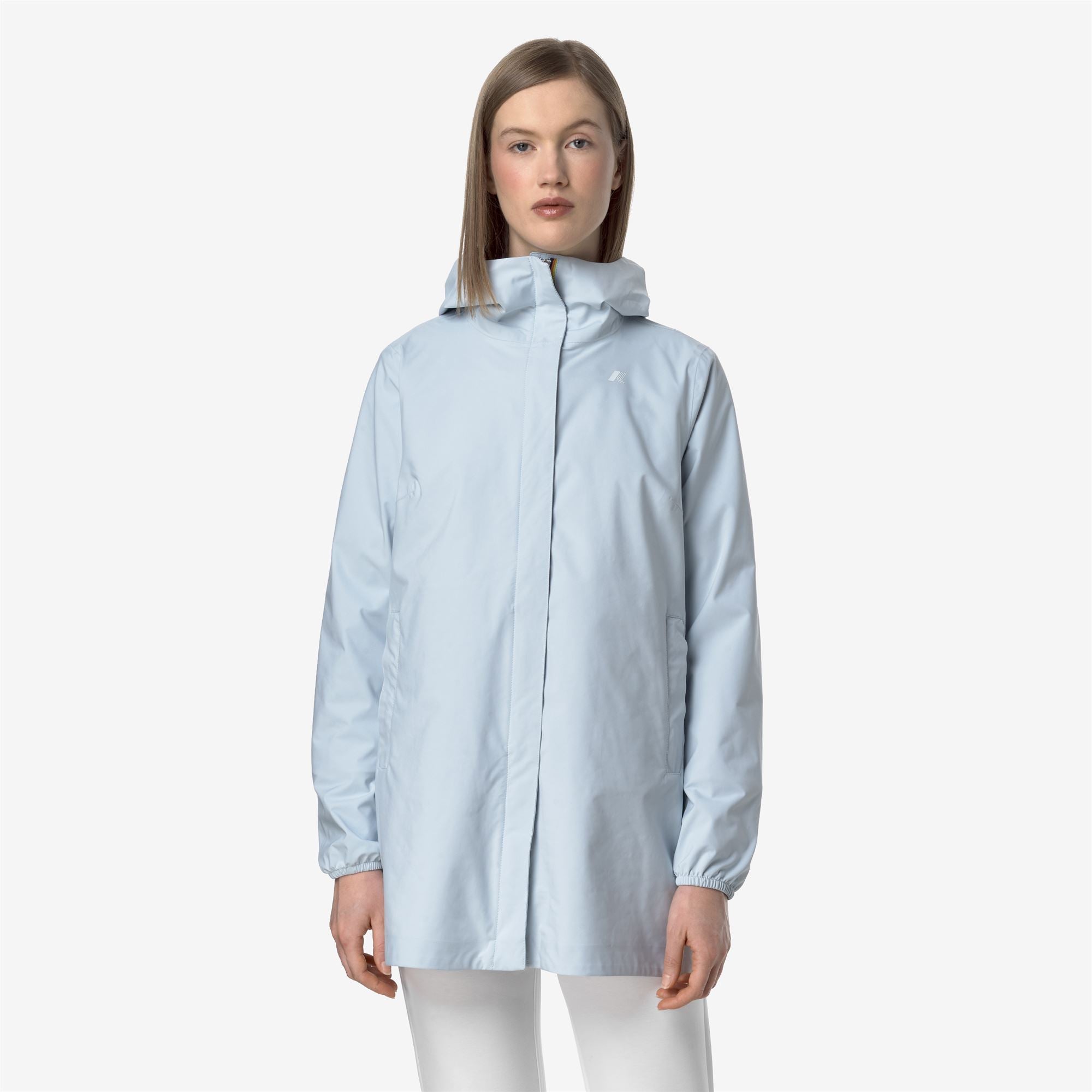 Jackets_WOMAN_SOPHIE STRETCH DOT_Mid_Blue Baby - Commercial 4