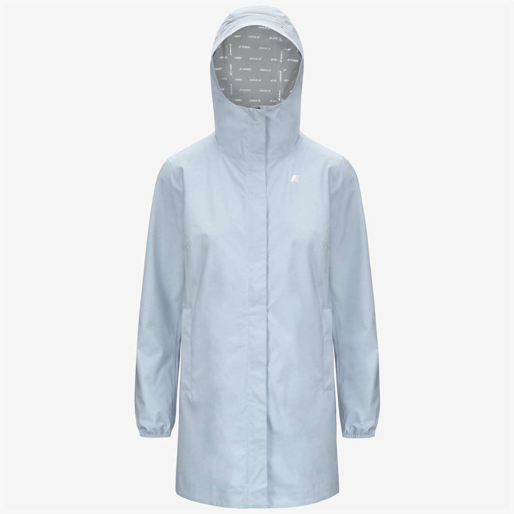 Jackets_WOMAN_SOPHIE STRETCH DOT_Mid_Blue Baby - Commercial 1