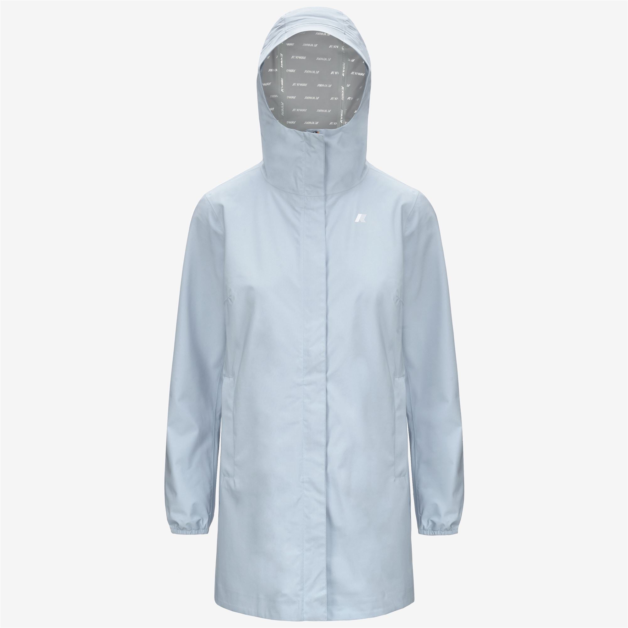 Jackets_WOMAN_SOPHIE STRETCH DOT_Mid_Blue Baby - Commercial 1