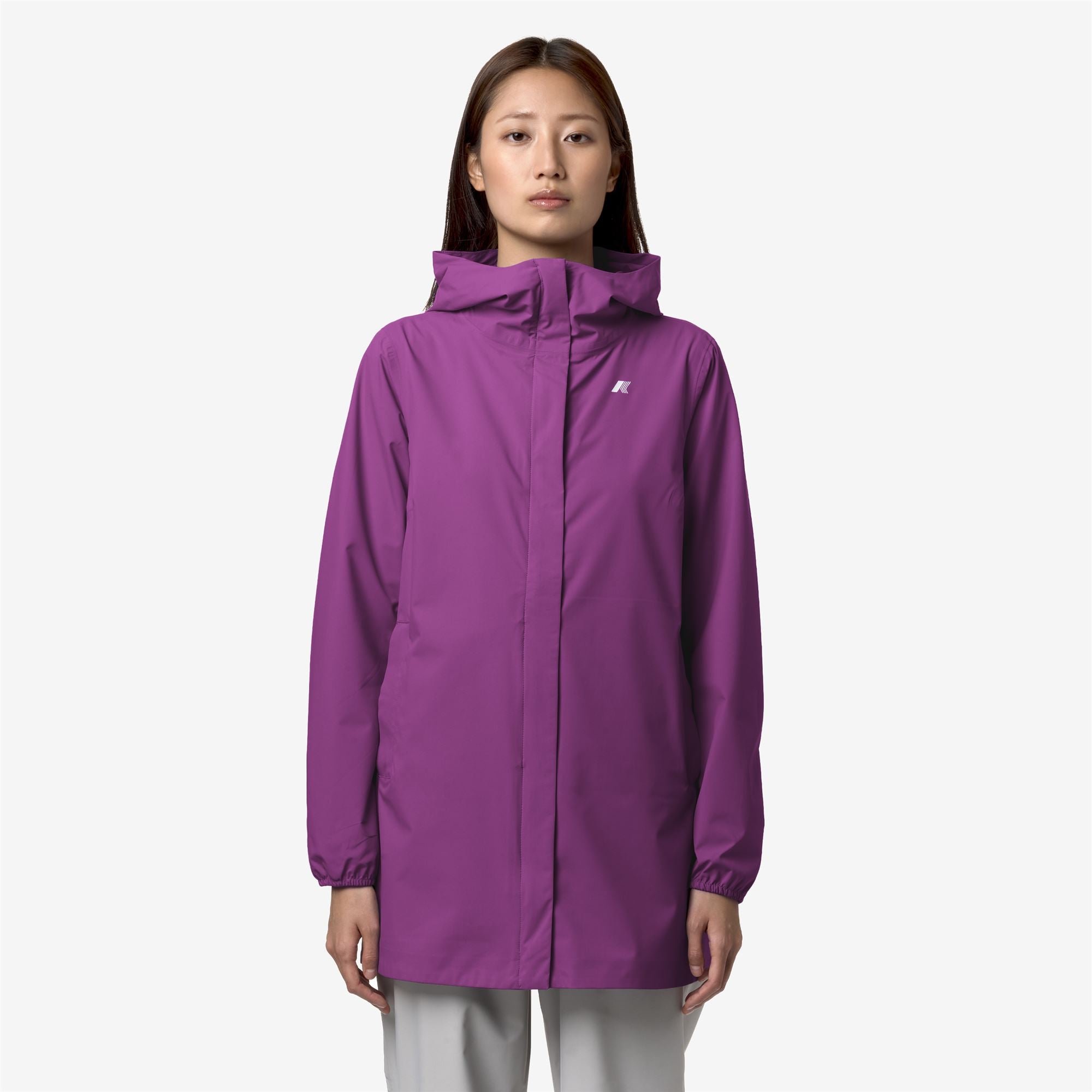 Jackets_WOMAN_SOPHIE STRETCH DOT_Mid_Violet - Commercial 4