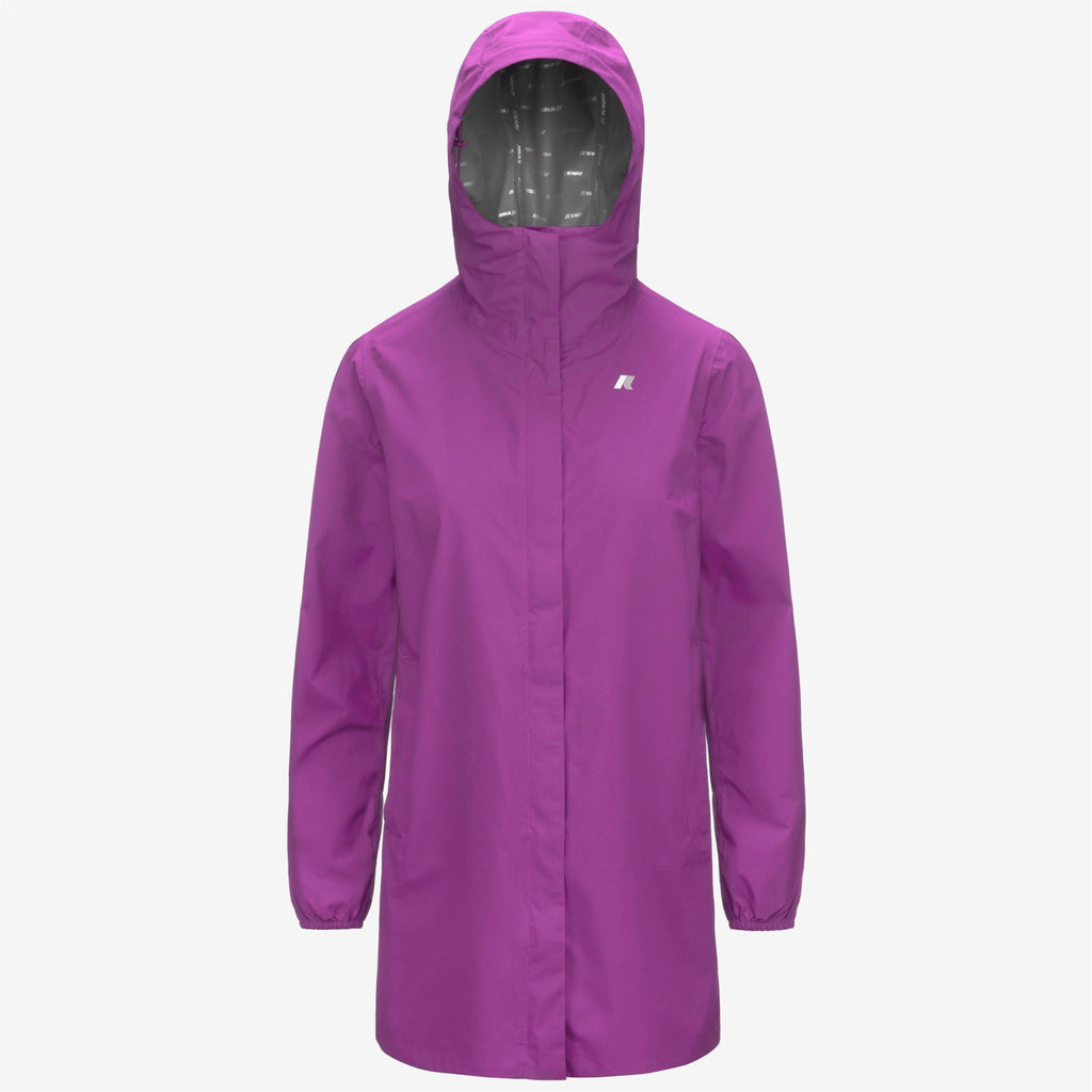 Jackets_WOMAN_SOPHIE STRETCH DOT_Mid_Violet - Commercial 1