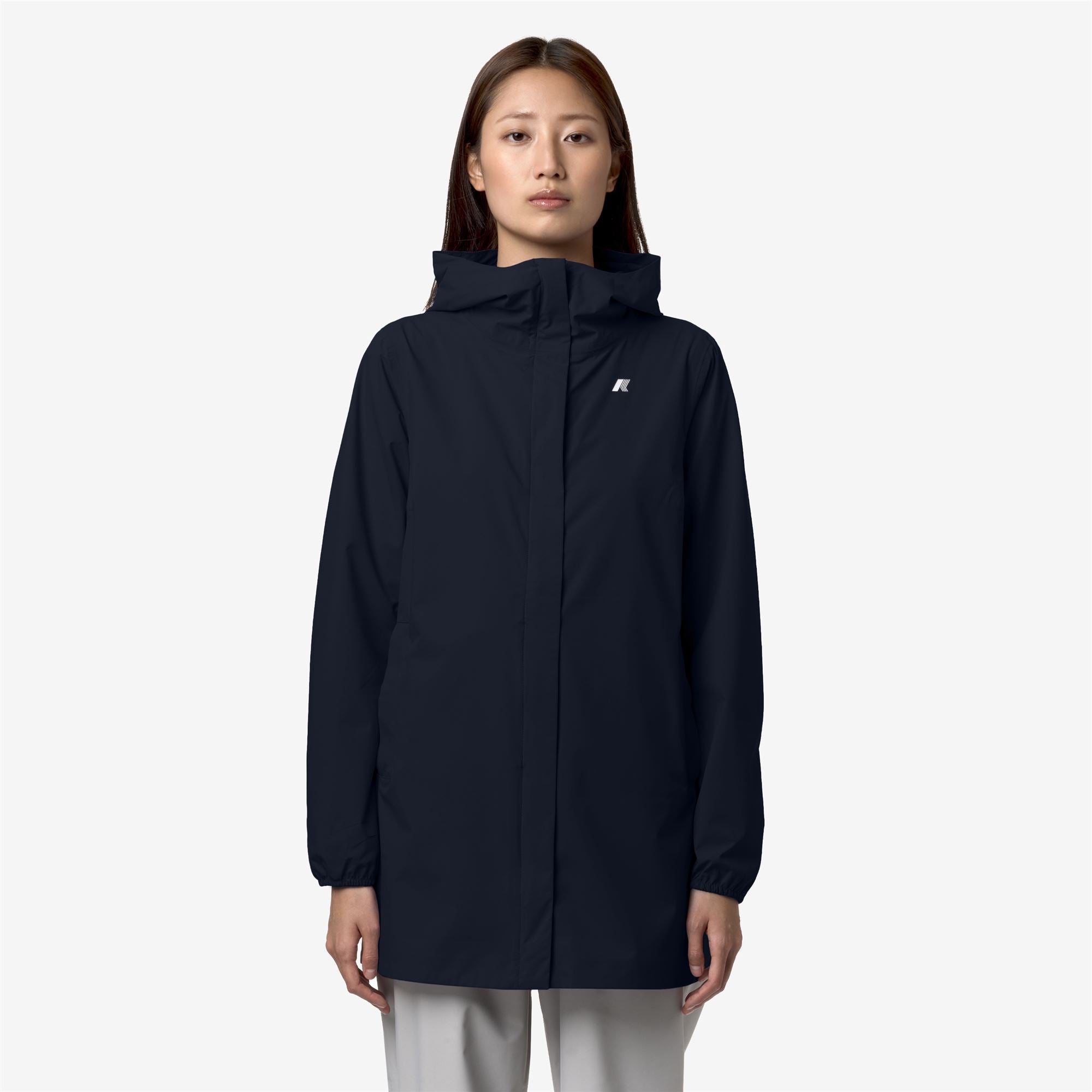 Jackets_WOMAN_SOPHIE STRETCH DOT_Mid_Blue Depth - Commercial 4