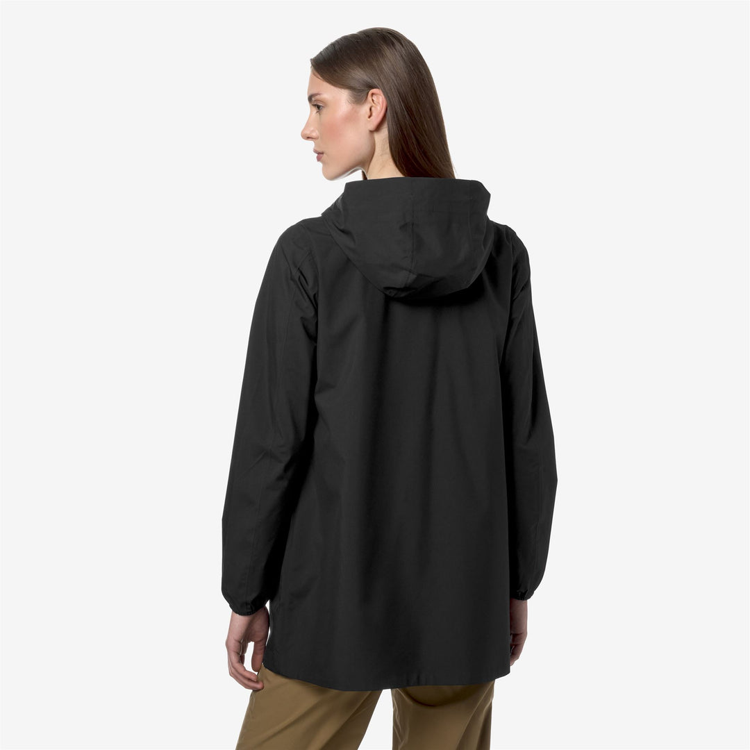 Jackets_WOMAN_SOPHIE STRETCH DOT_Mid_Black Pure - DressedFrontDouble