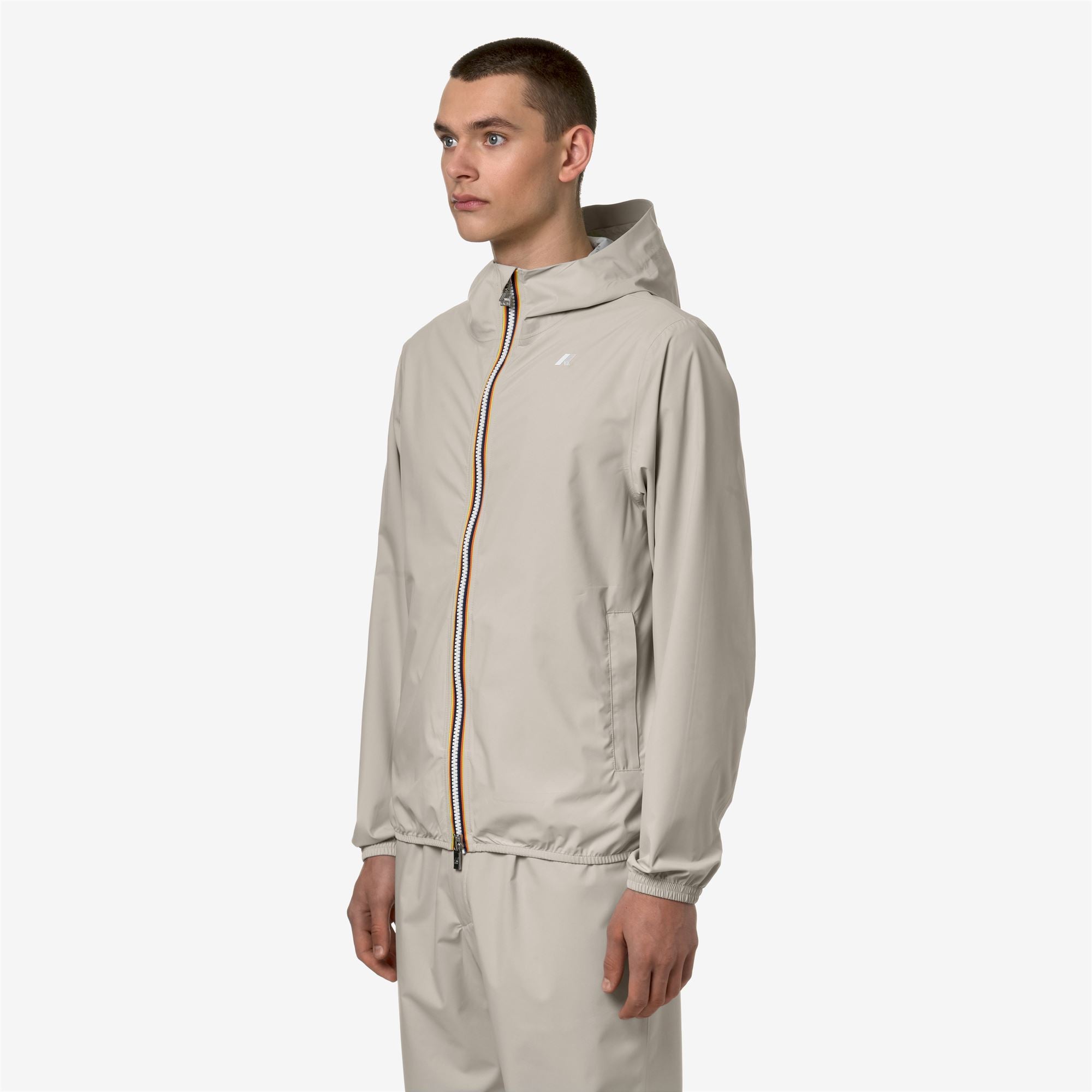 Jackets_MAN_JACK STRETCH DOT_Short_BEIGE LT - Commercial 5
