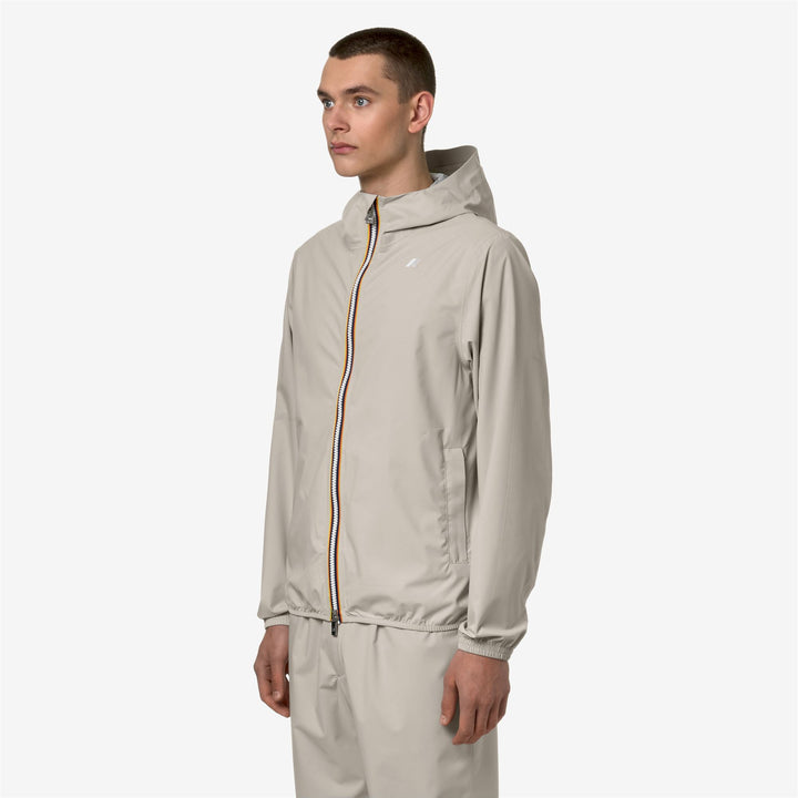 Jackets_MAN_JACK STRETCH DOT_Short_BEIGE LT - Detail