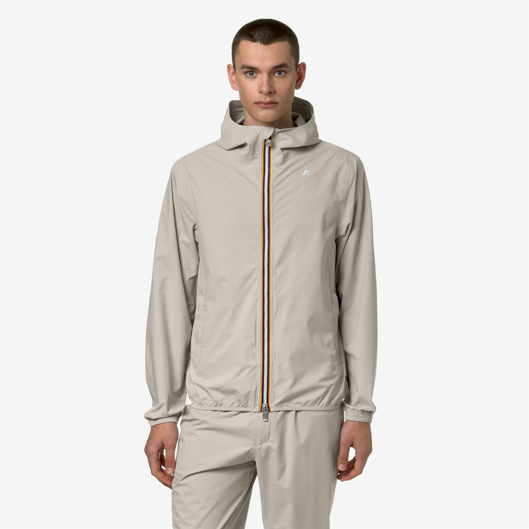 JACK STRETCH DOT - Jackets - Short - MAN - BEIGE LT
