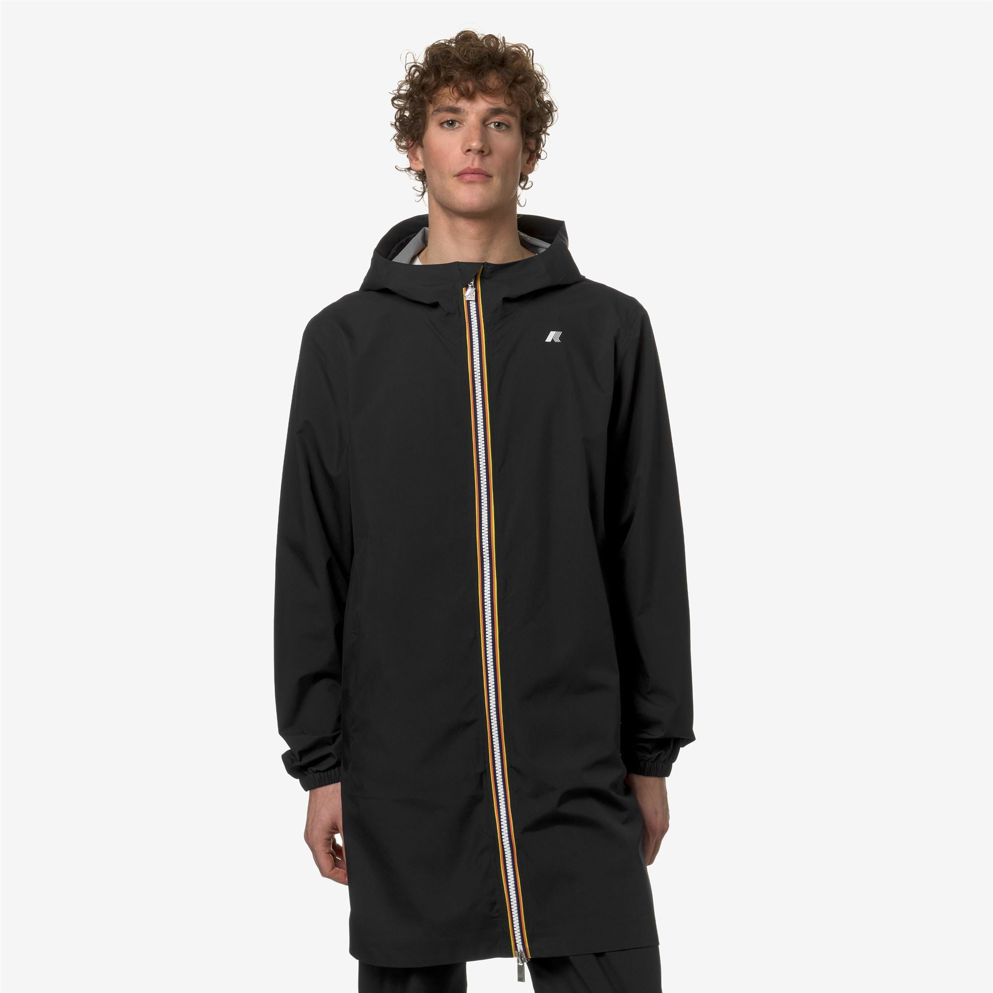 Jackets_MAN_THOMAS STRETCH DOT_3/4 Length_Black Pure - Commercial 4
