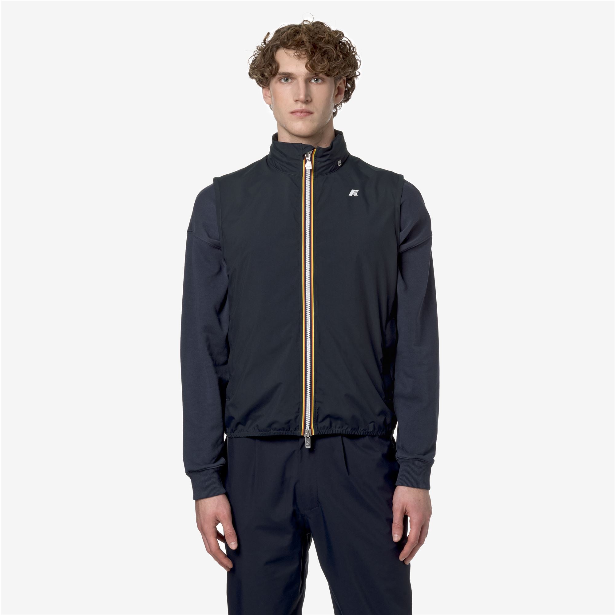 Jackets_MAN_VALEN STRETCH DOT_Vest_Blue Depth - Commercial 4