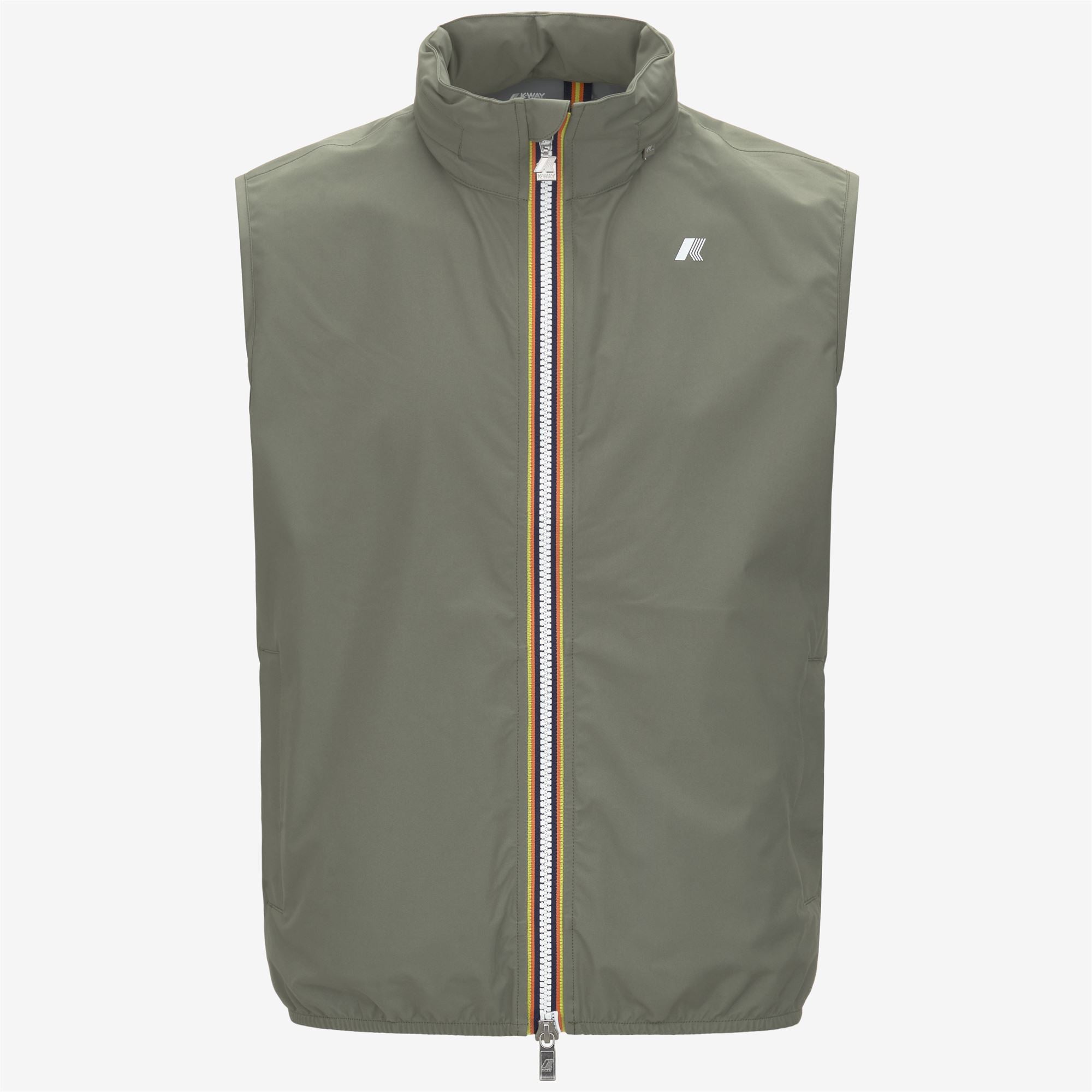 Jackets_MAN_VALEN STRETCH DOT_Vest_Green Lichen - Commercial 1
