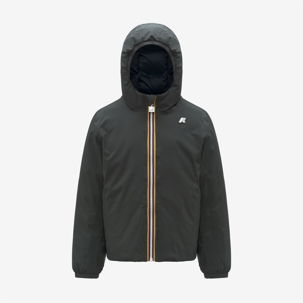 Jackets_BOY_P. JACK ST THERMO DOUBLE_Short_GREEN BLACKISH  - Blue Depth - Commercial 1