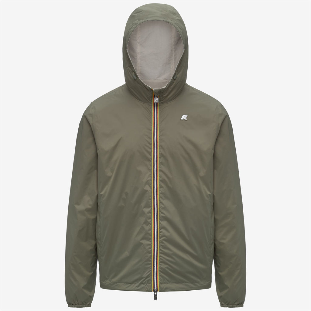 Jackets_Unisex_JAKE COTTON DOUBLE_Short_BEIGE LT - Green Lichen - Commercial 2