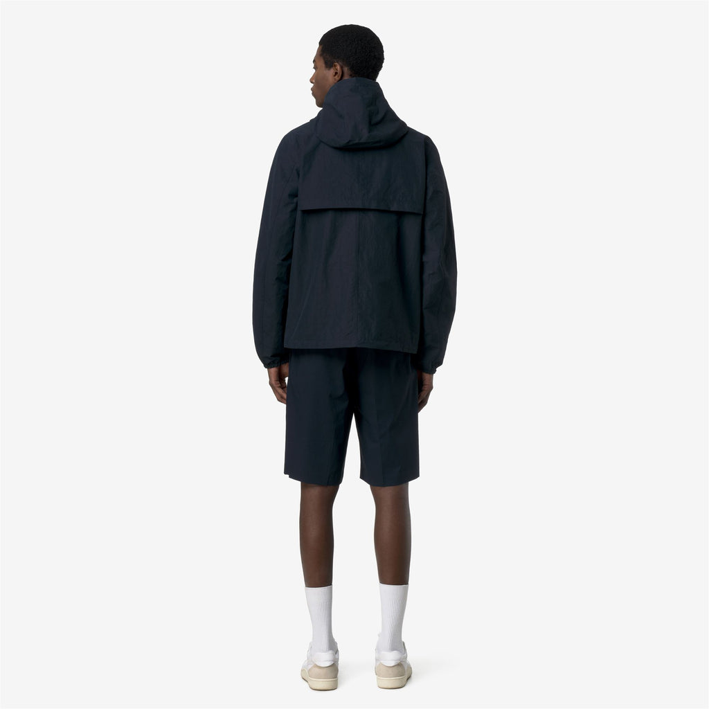 Jackets_Unisex_JAKE COTTON DOUBLE_Short_Blue Depth - Green Lichen - Commercial 6