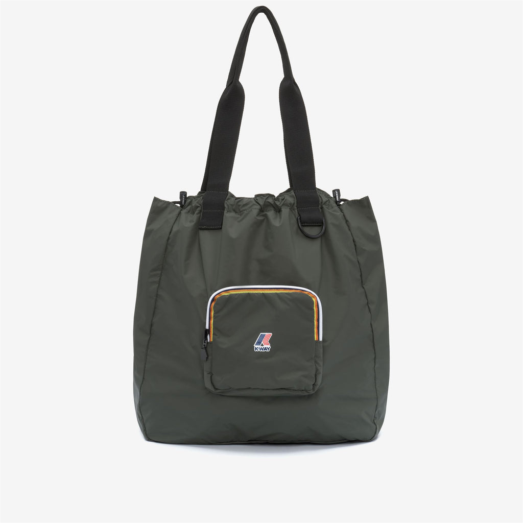 Bags_UNISEX_LE VRAI 4.0 VICTORINE_Shopping Bag_GREEN BLACKISH - Commercial 1