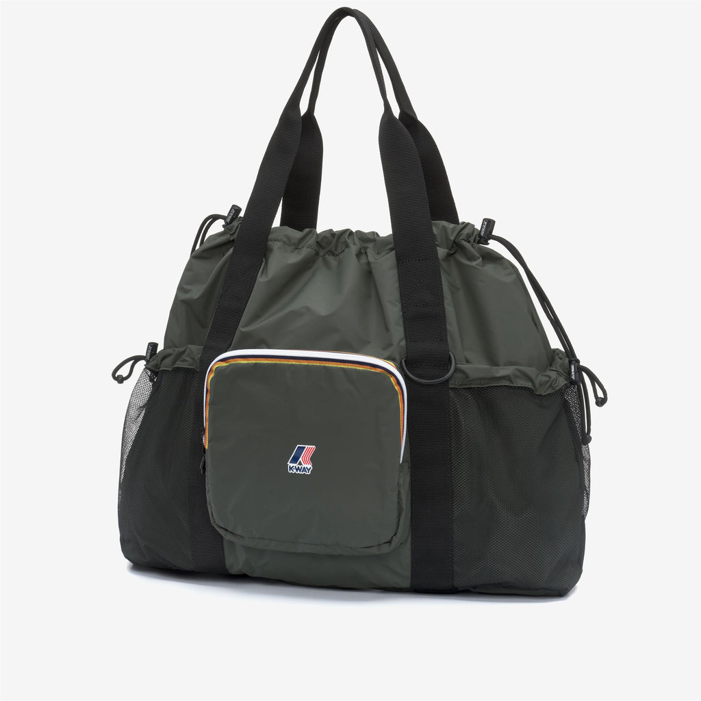 Bags_UNISEX_LE VRAI 4.0 JEANETTE_Tote Bag_GREEN BLACKISH - Commercial 2