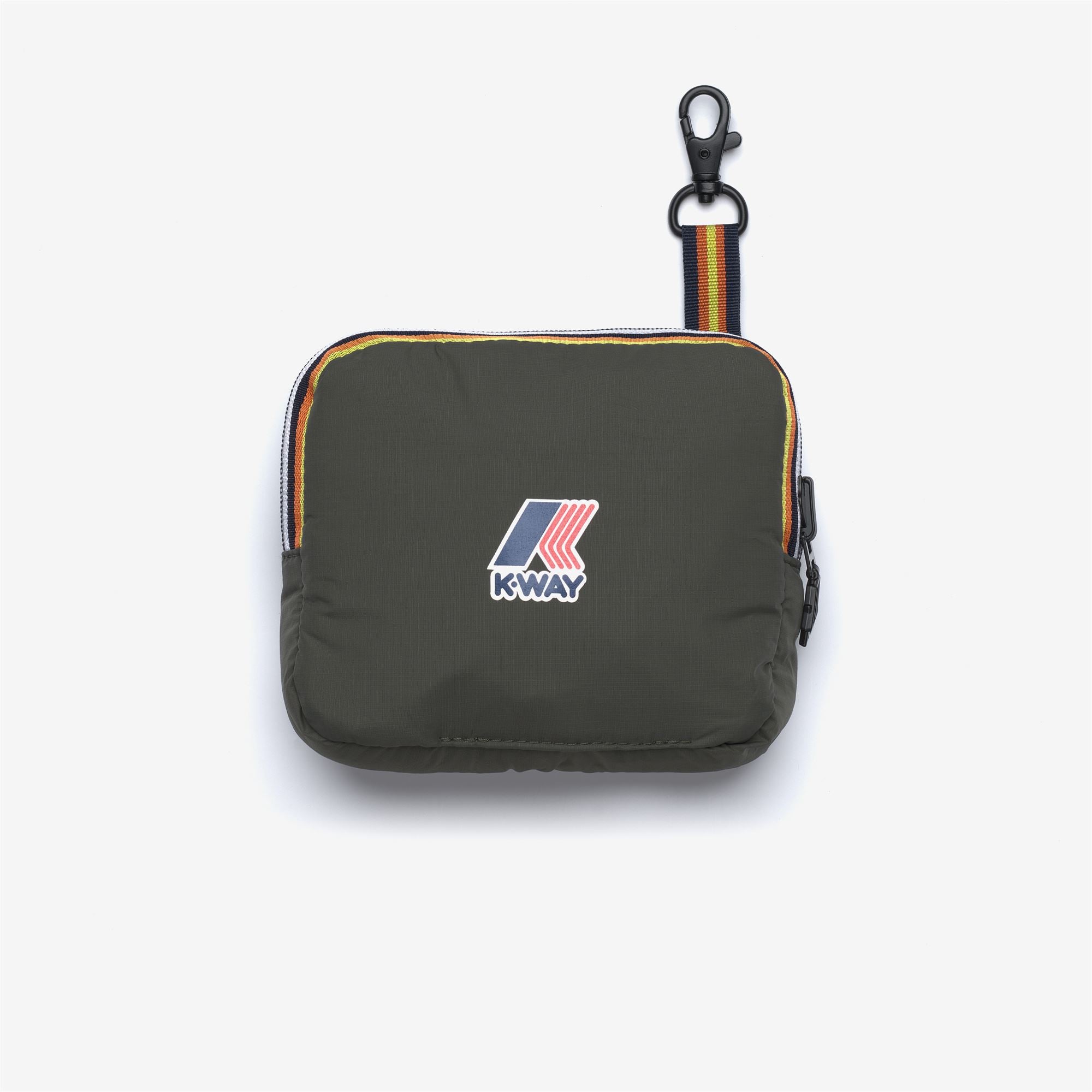 Bags_UNISEX_LE VRAI 4.0 SYLVAIN_Waist Bag_GREEN BLACKISH - Commercial 3