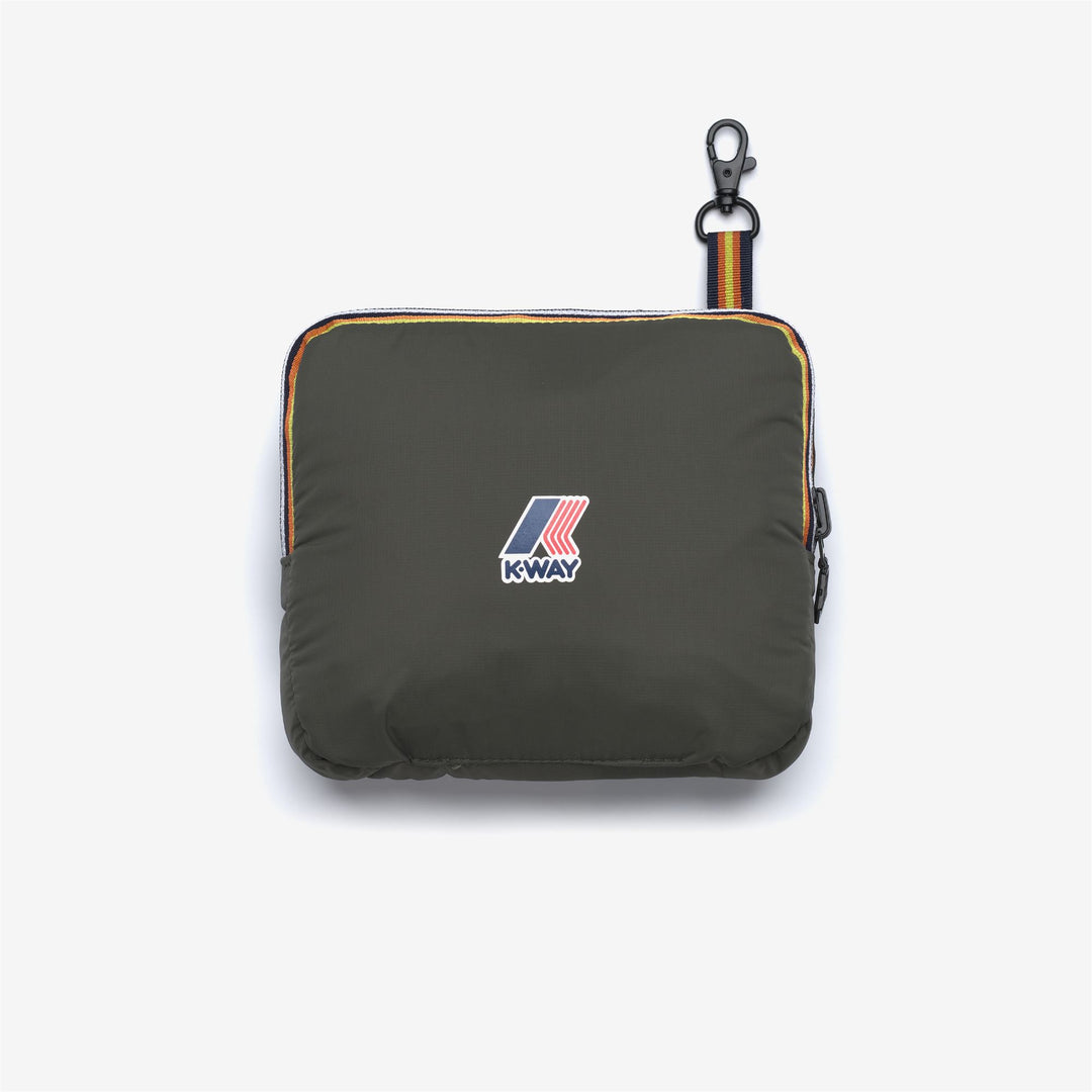 Bags_UNISEX_LE VRAI 4.0 MICHEL_Backpack_GREEN BLACKISH - DressedBack