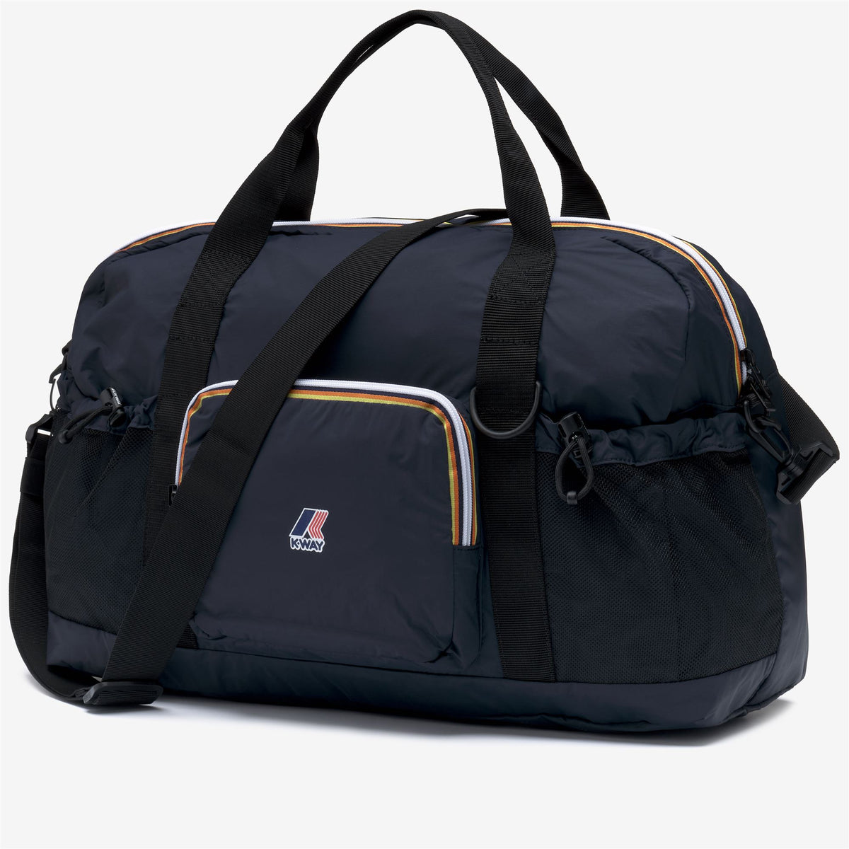 Bags_UNISEX_LE VRAI 4.0 MARCEL_Duffle_Blue Depth - Commercial 2