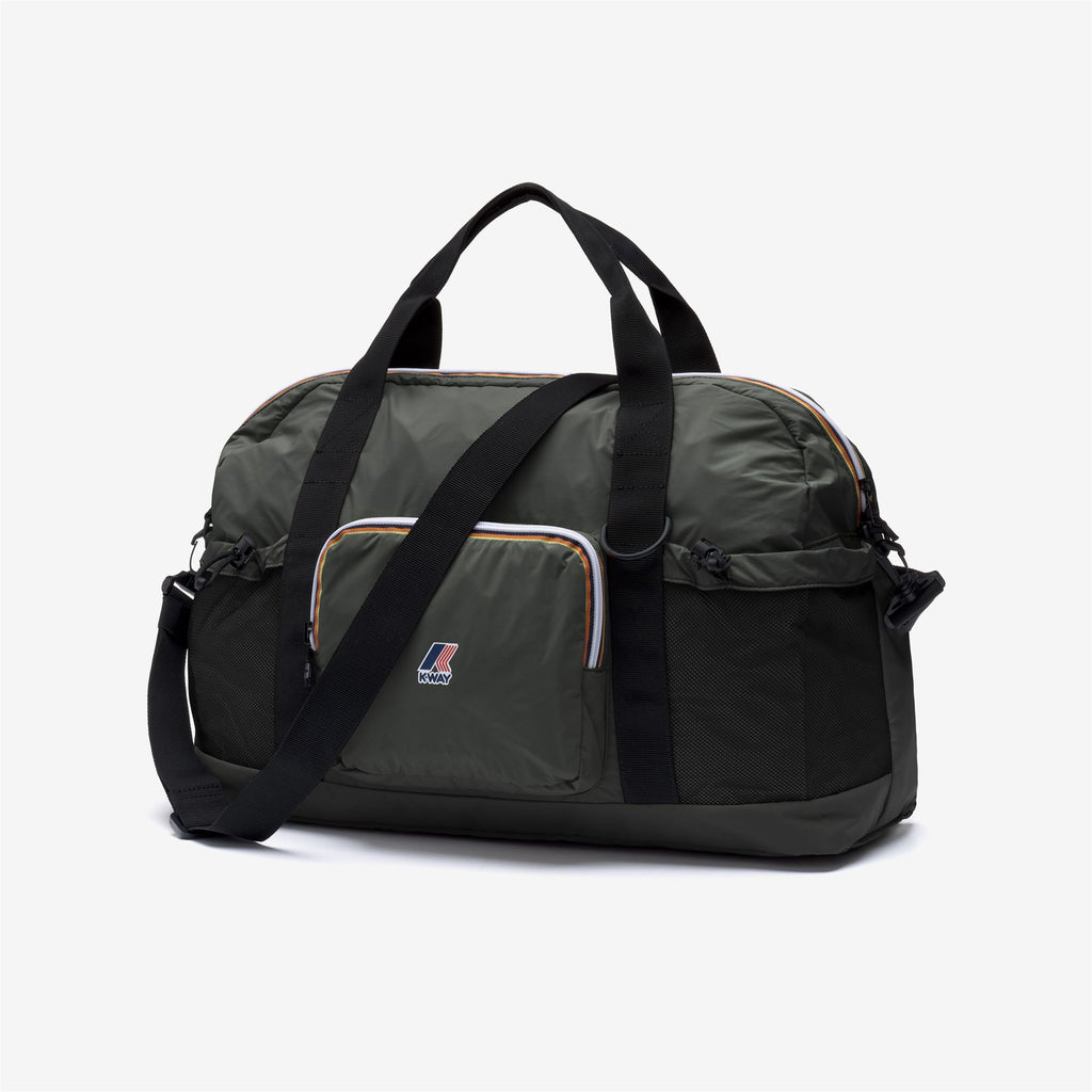 Bags_UNISEX_LE VRAI 4.0 MARCEL_Duffle_GREEN BLACKISH - Commercial 1